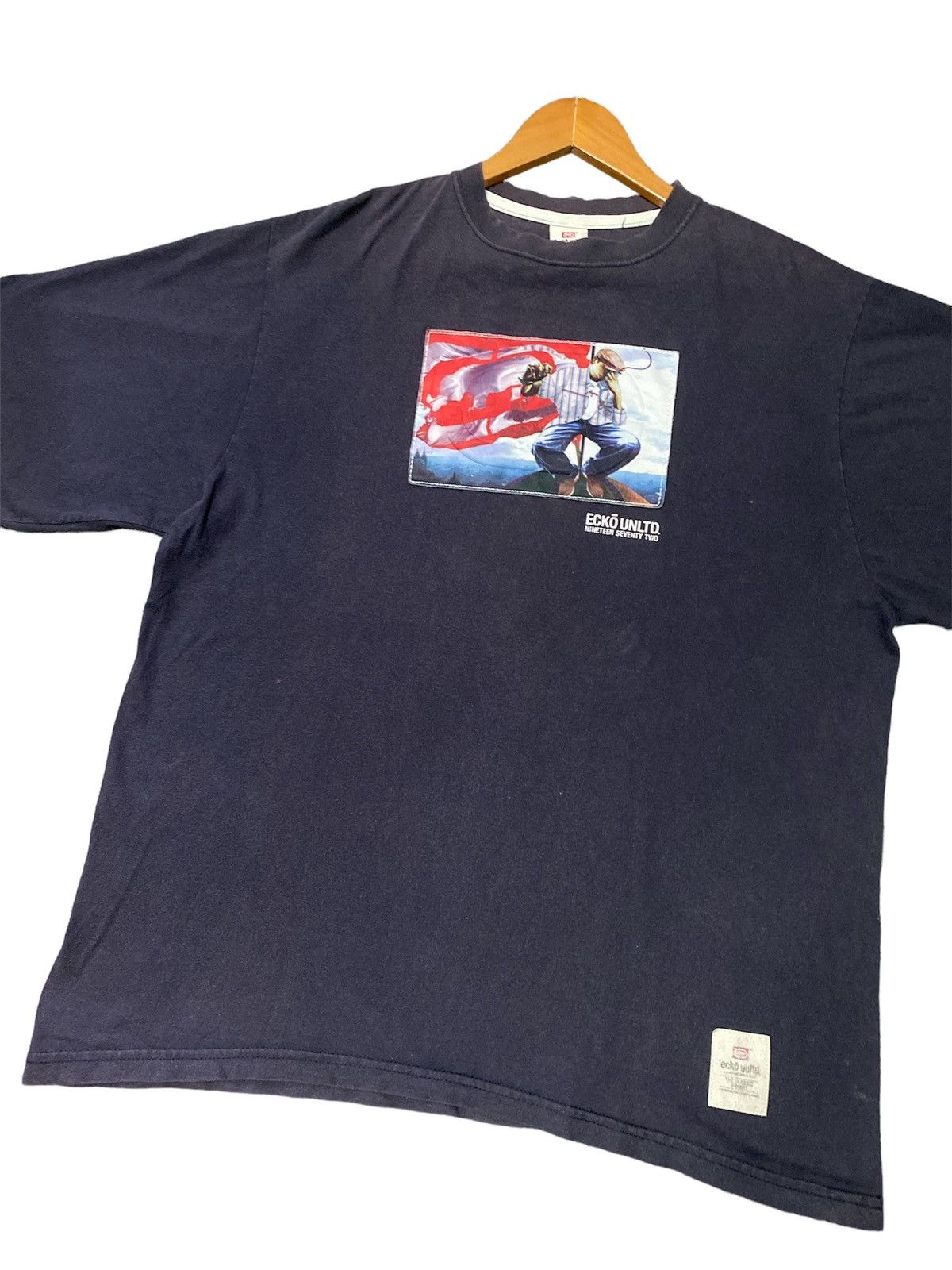 Ecko Unltd. × Vintage ‼️RARE‼️VINTAGE ECKO 1972 SHIRT TEE🔥 Size US L / EU 52-54 / 3 - 4 Thumbnail