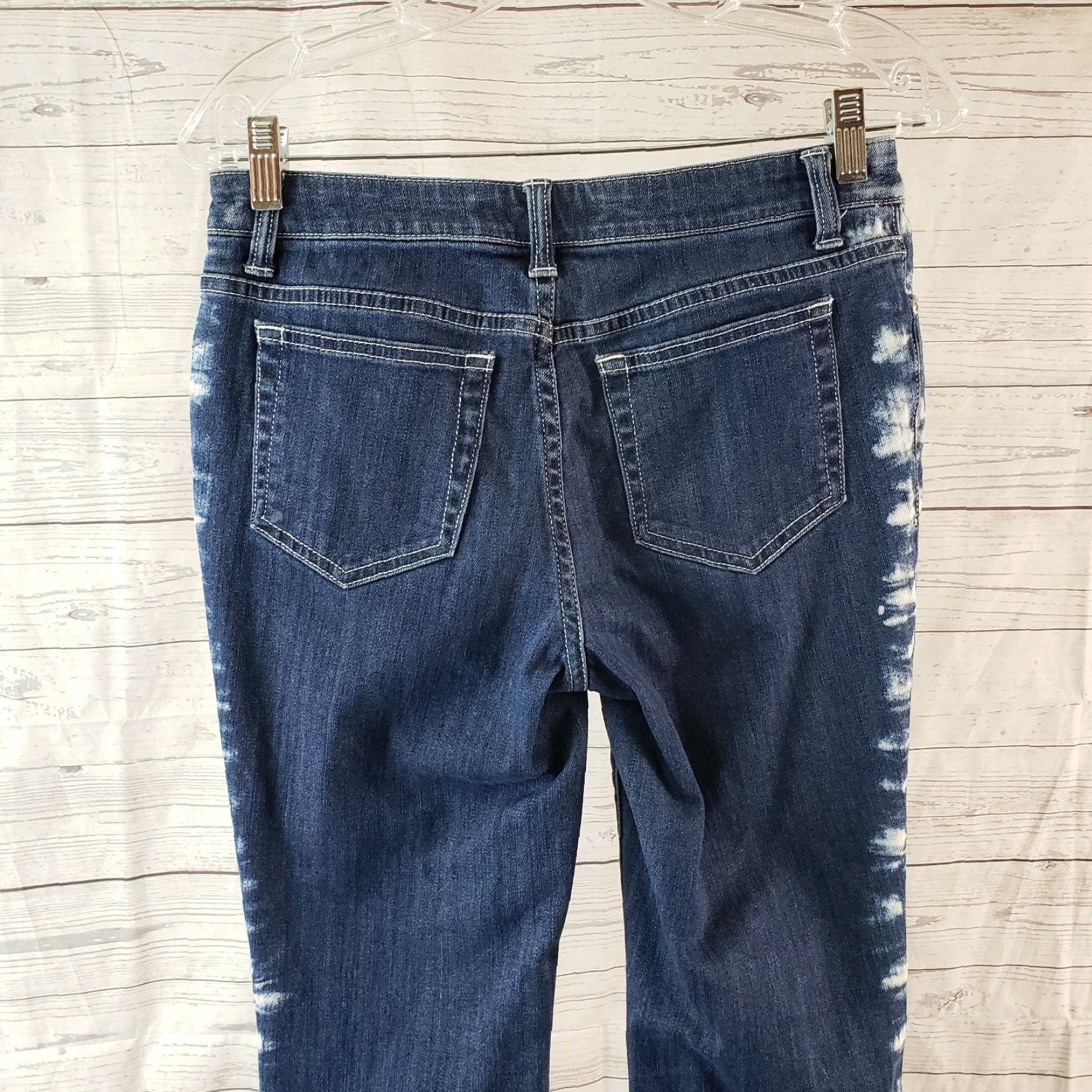 Boston Proper Boston Proper Womens Skinny Ankle Jeans Sz 4 Blue Low Rise Size 27" / US 4 / IT 40 - 4 Thumbnail