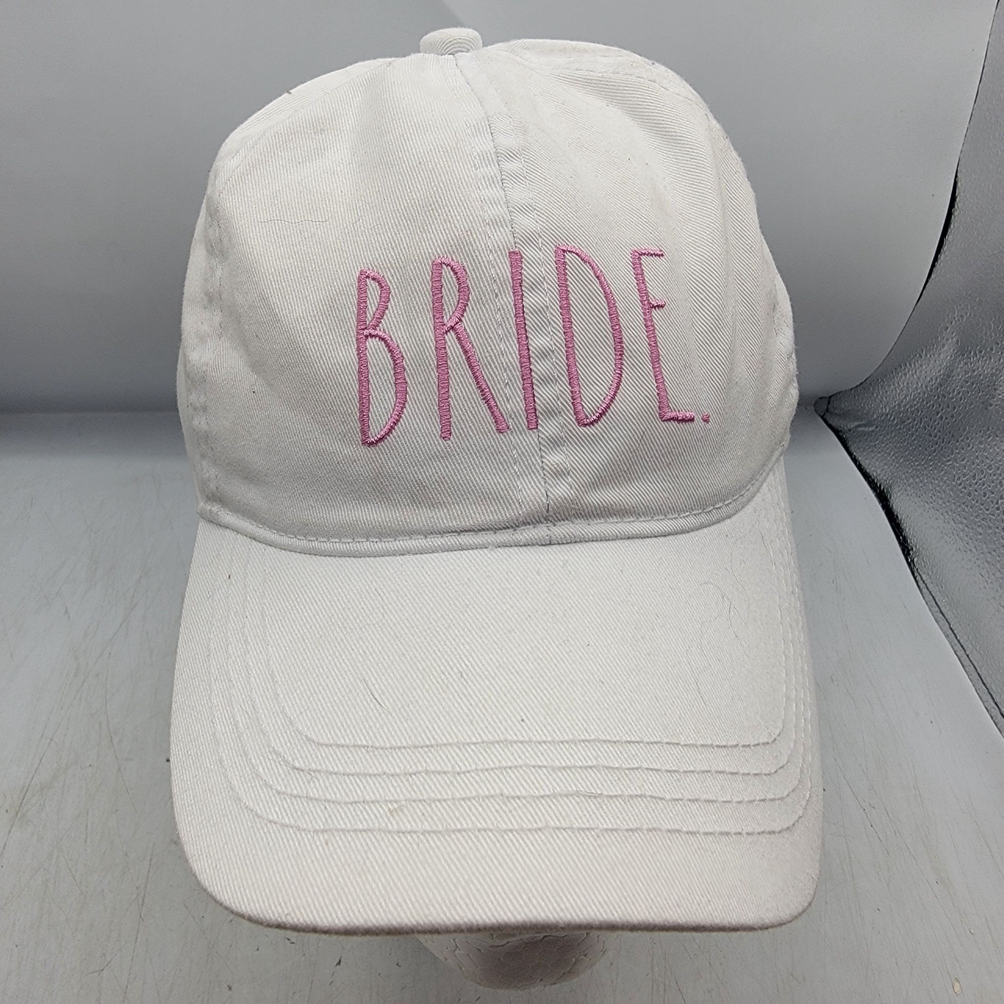 Other Rae Dunn Bride Embroidered White Baseball Cap Hat Casual Cut Size ONE SIZE - 1 Thumbnail
