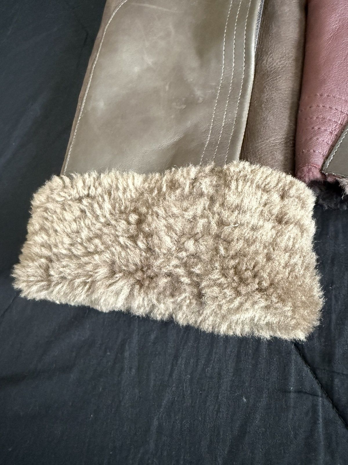 Rick Owens Rick Owens Mastodon FW16 Shearling Moto Jacket Size US M / EU 48-50 / 2 - 3 Thumbnail
