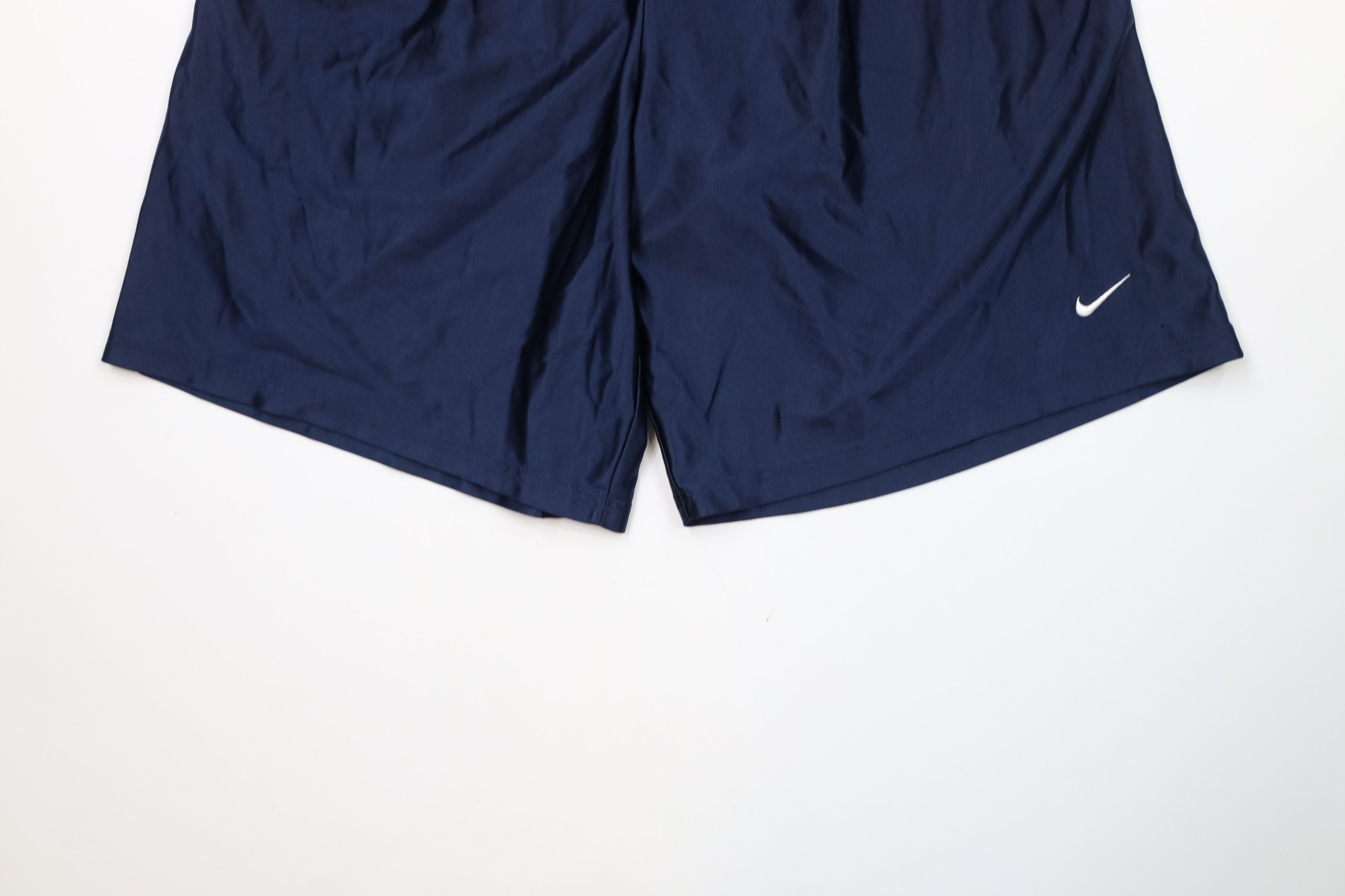 Nike × Vintage Vintage 90s Y2K Nike Travis Scott Mini Swoosh Shorts Size US 34 / EU 50 - 4 Thumbnail