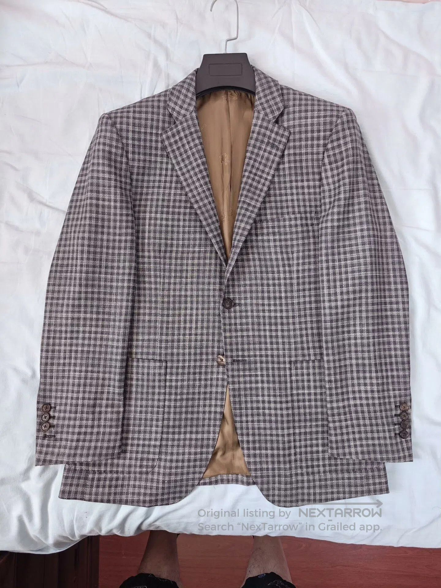 Ermenegildo Zegna Italian Zegna Wool Silk Blend Jacket. Size US M / EU 48-50 / 2 - 5 Thumbnail
