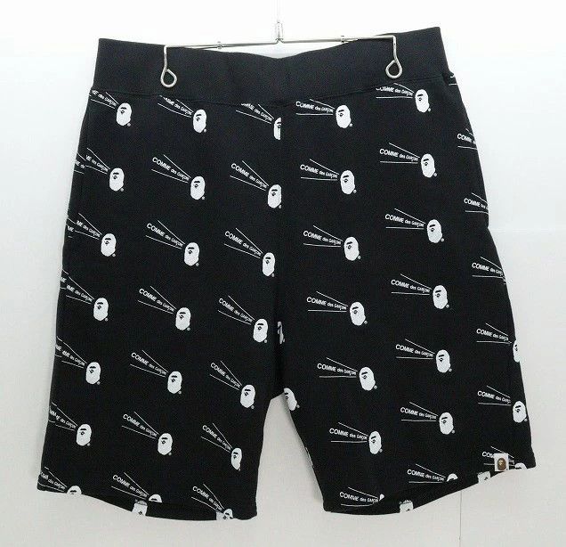 Other Shorts Cotton Allover Patter Rubber Waist Black Size US 34 / EU 50 - 1 Thumbnail