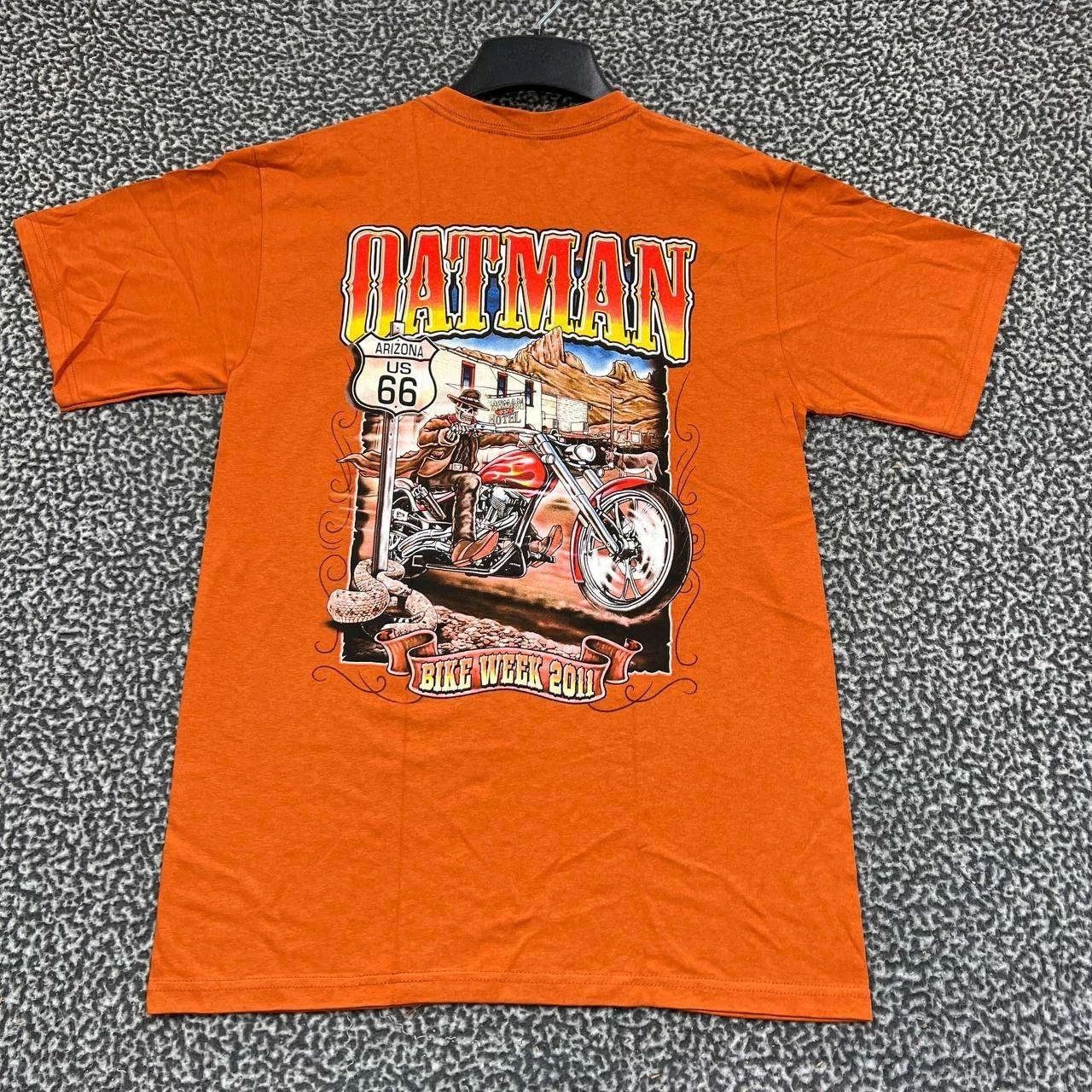 Anvil Vintage Oatman Bike Week Shirt Men Medium Short Sleeve New Size US M / EU 48-50 / 2 - 1 Thumbnail