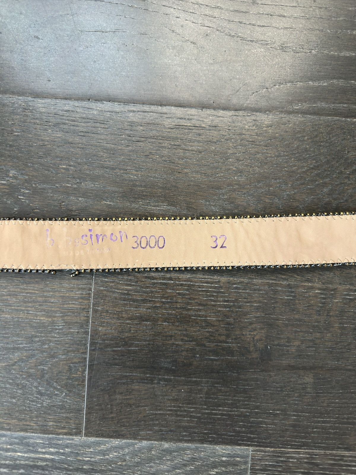 B.B. Simon BB Simon belt Size 32 - 2 Thumbnail
