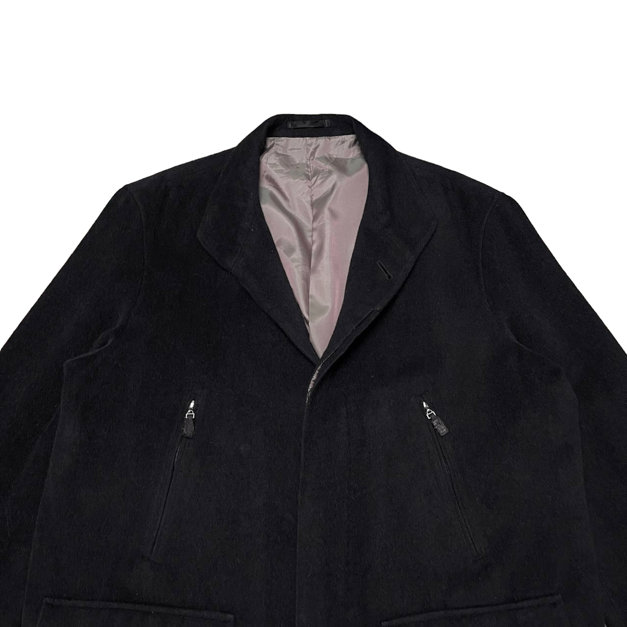 Kansai Yamamoto Vintage Sissy by Kansai Yamamoto Super100's & Angora Coat Size US L / EU 52-54 / 3 - 3 Thumbnail