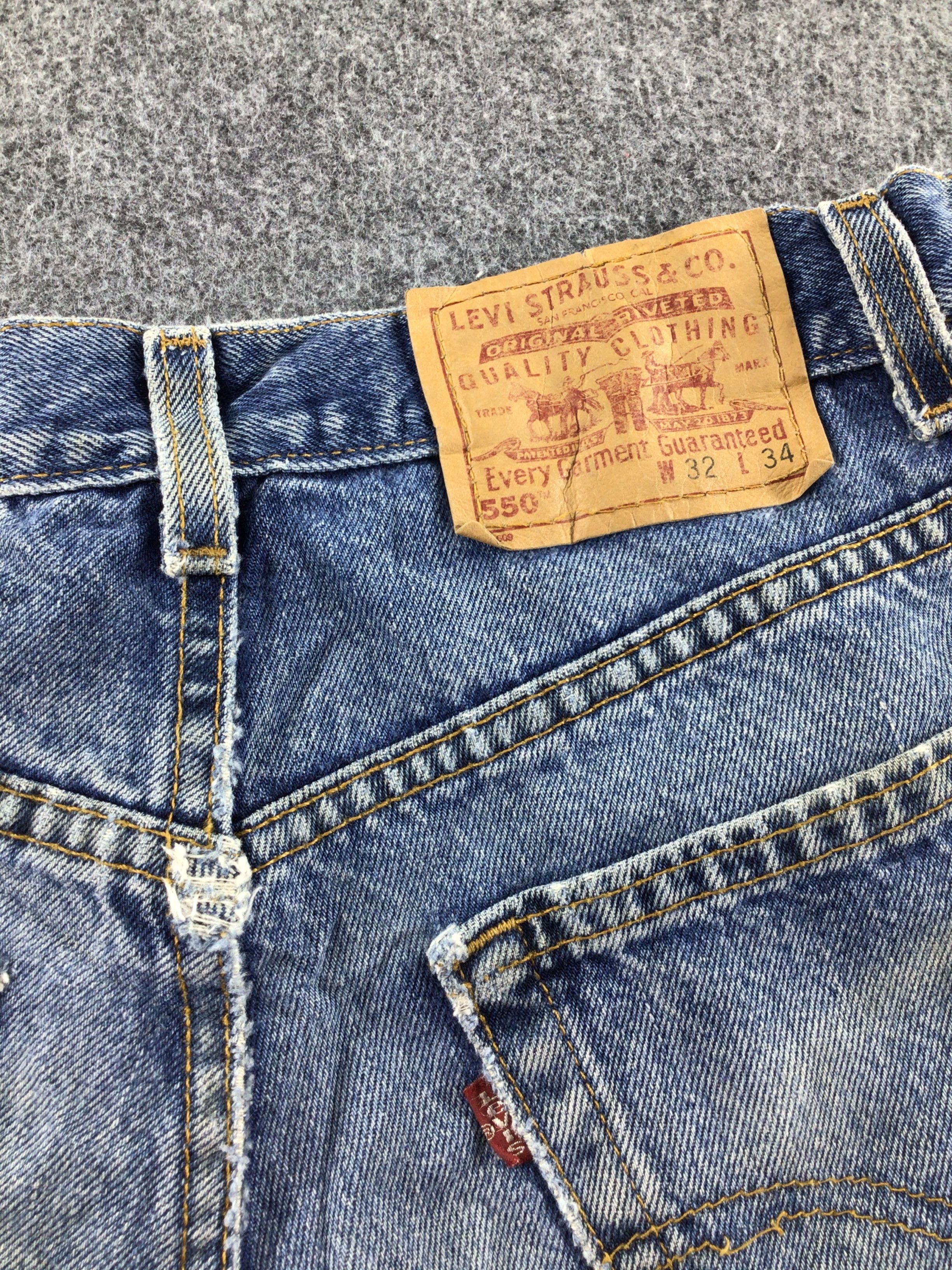 Levi's Vintage Levis 550 Jeans-J574 Size US 30 / EU 46 - 5 Thumbnail