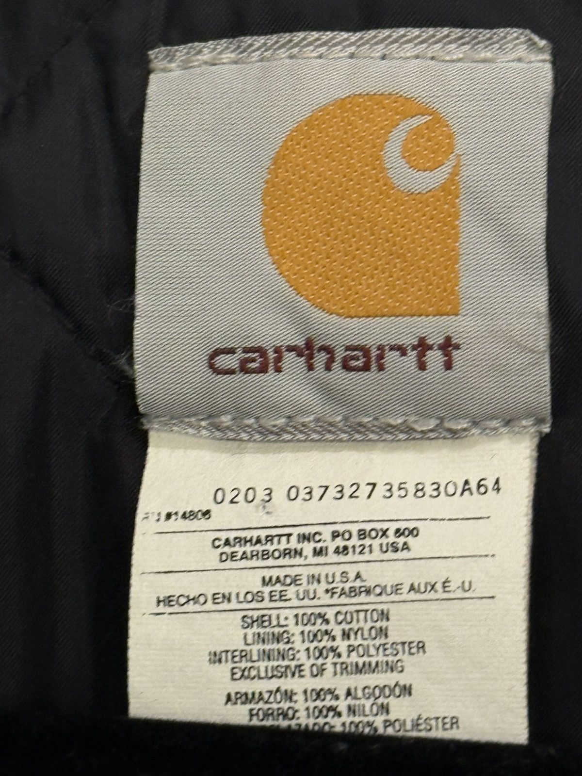Carhartt Sick Vintage Carhartt Union Made Detroit Jacket Made in USA Size US XL / EU 56 / 4 - 5 Thumbnail