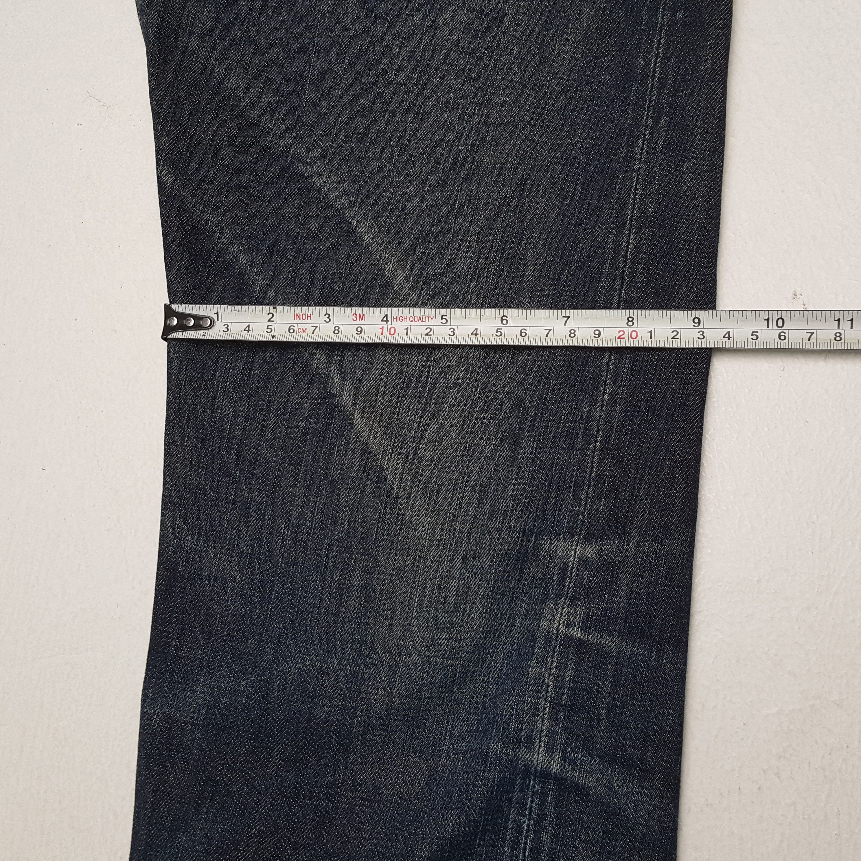 Evisu × Japanese Brand × Vintage EVISU Jeans Japanese Brand Streetwear Custom Daicock Style Size US 29 - 10 Thumbnail