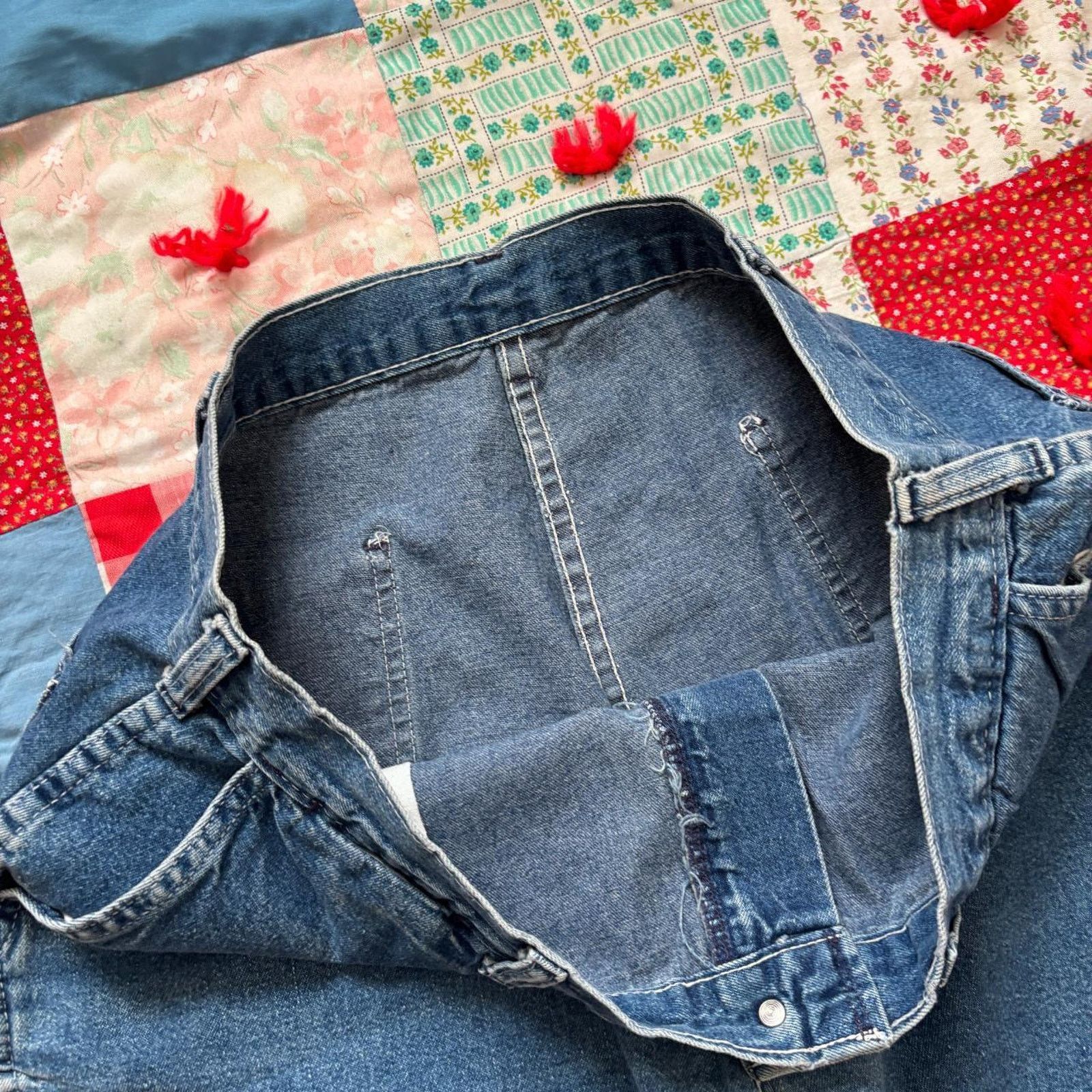 Oshkosh × Vintage True vintage 60s 70s oshkosh mens classic blue jeans 34x32.5 Size US 34 / EU 50 - 8 Thumbnail