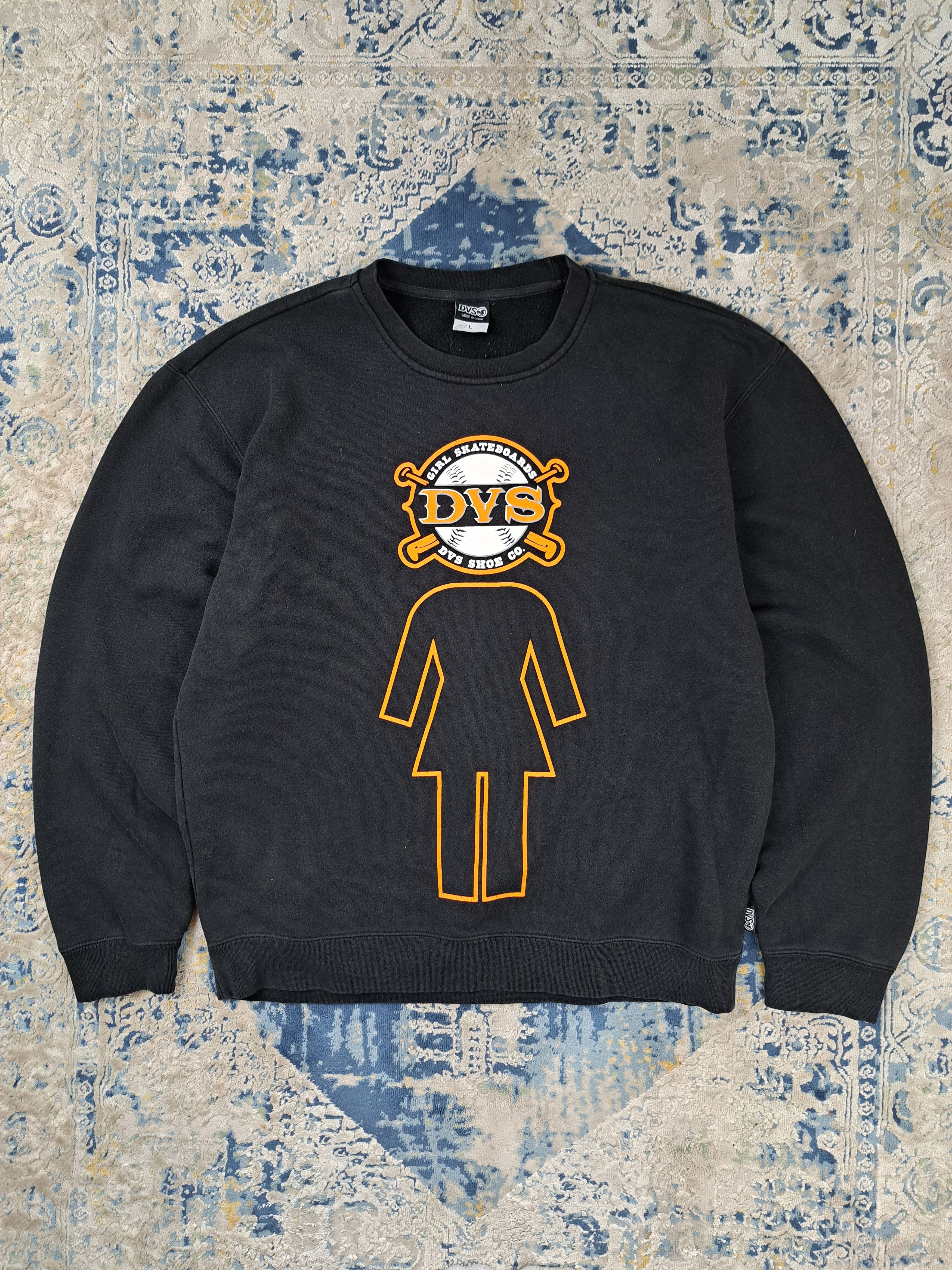 Girl Skateboards Vintage Girl Skateboards Logo Sweatshirt Like Blind Hook Ups Size US L / EU 52-54 / 3 - 1 Thumbnail