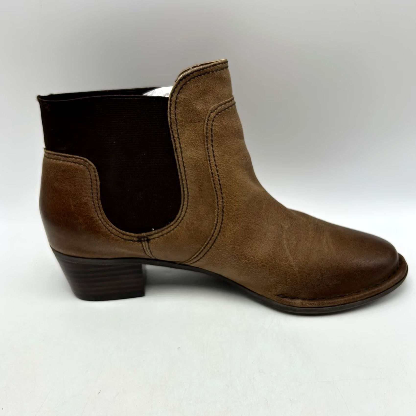 Giani Bernini Giani Bernini Bootie Womens 6.5 M Palma Pull On Brown Leather Quiet Luxury Boot Size US 7 / IT 37 - 7 Thumbnail
