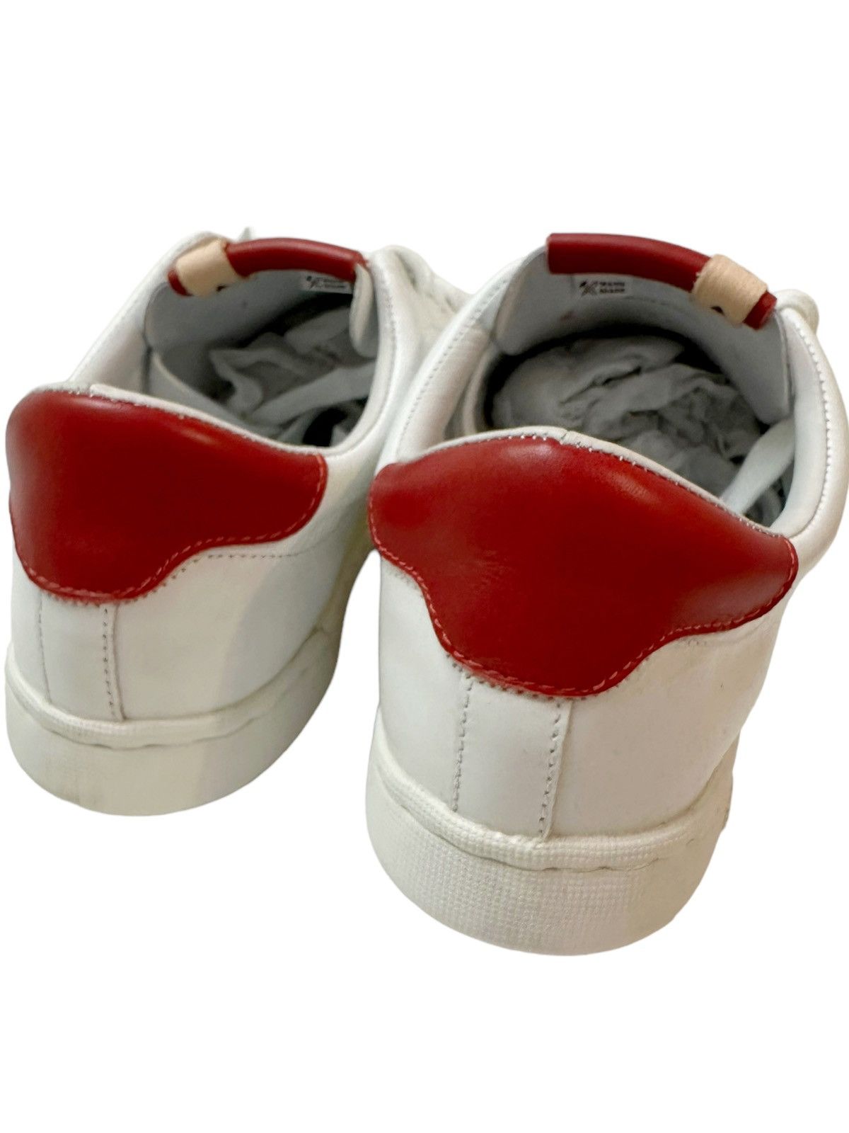 Visvim RARE Foley Folk Red White Leather Size US 8.5 / EU 41-42 - 4 Thumbnail