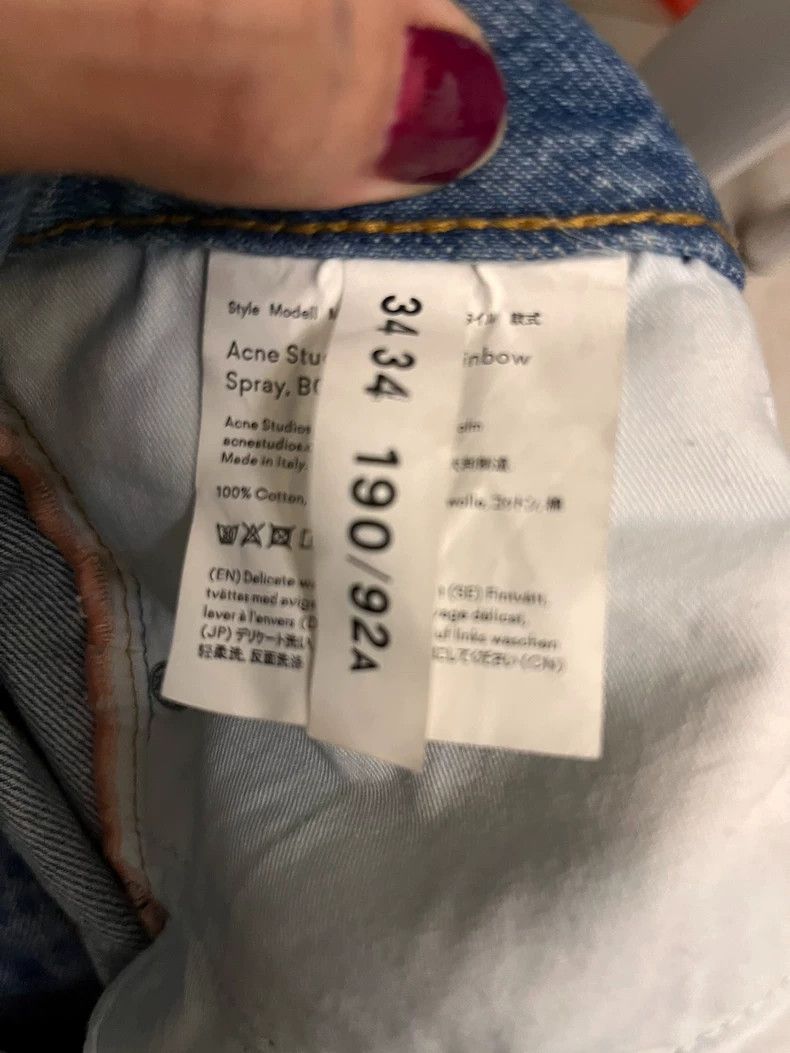 Acne Studios Acne Studios Rainbow straight-leg jeans Size US 34 / EU 50 - 4 Thumbnail