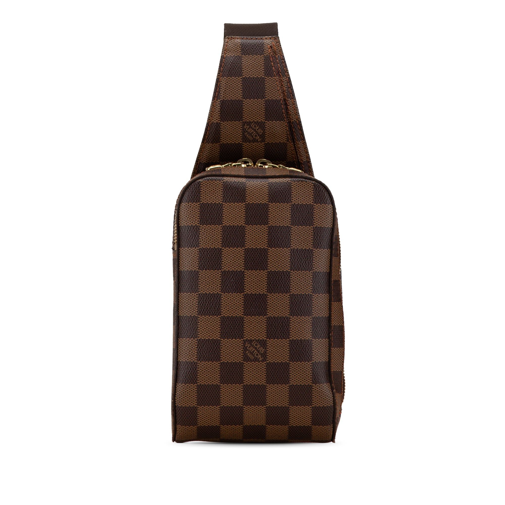 Louis Vuitton Louis Vuitton Damier Ebene Geronimos Brown Size ONE SIZE - 1 Thumbnail