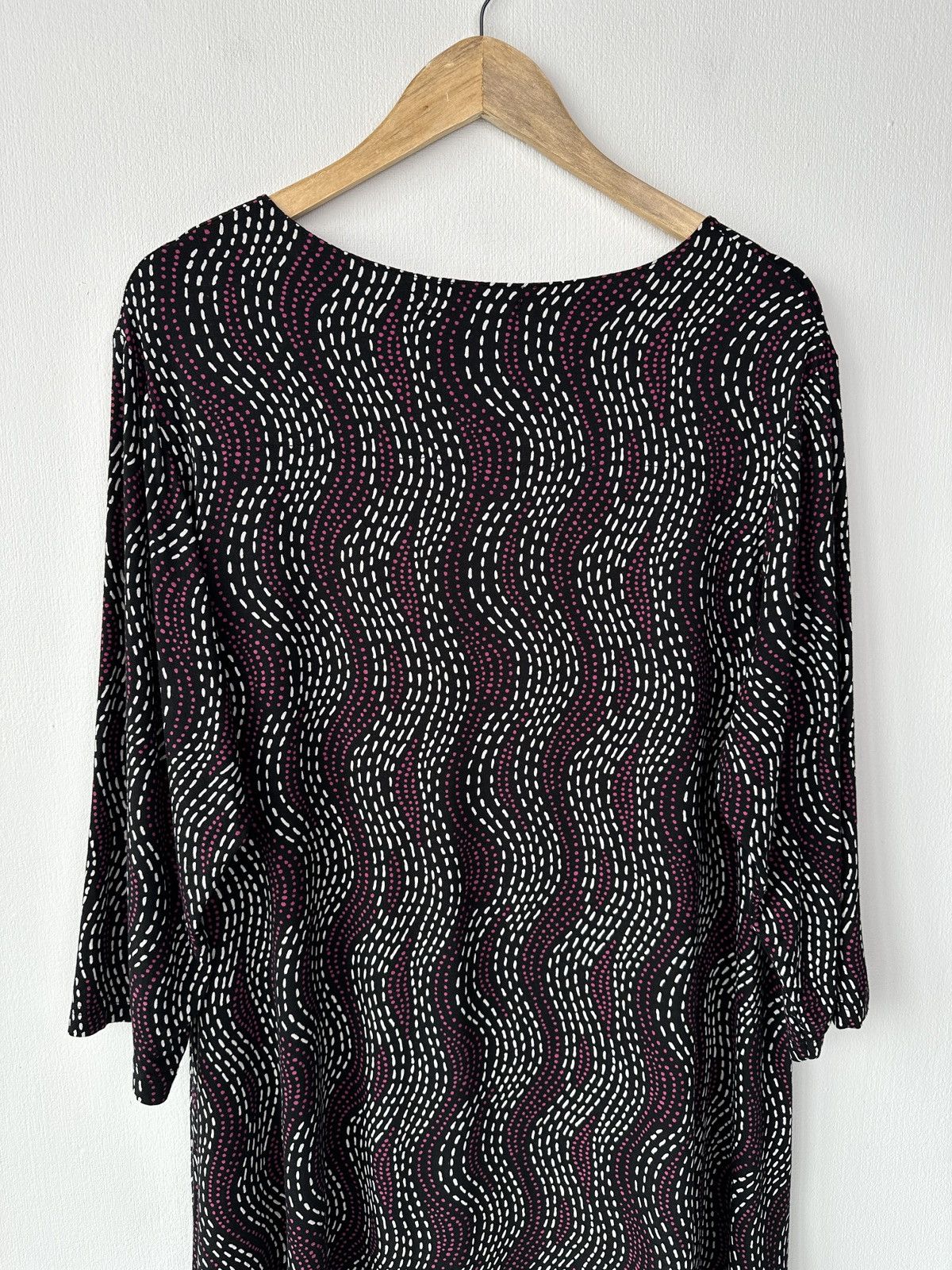 Gudrun Sjoden GUDRUN SJODEN Micromodal Tunic Top Blouse Wave Print Size XL Size XL / US 12-14 / IT 48-50 - 8 Thumbnail