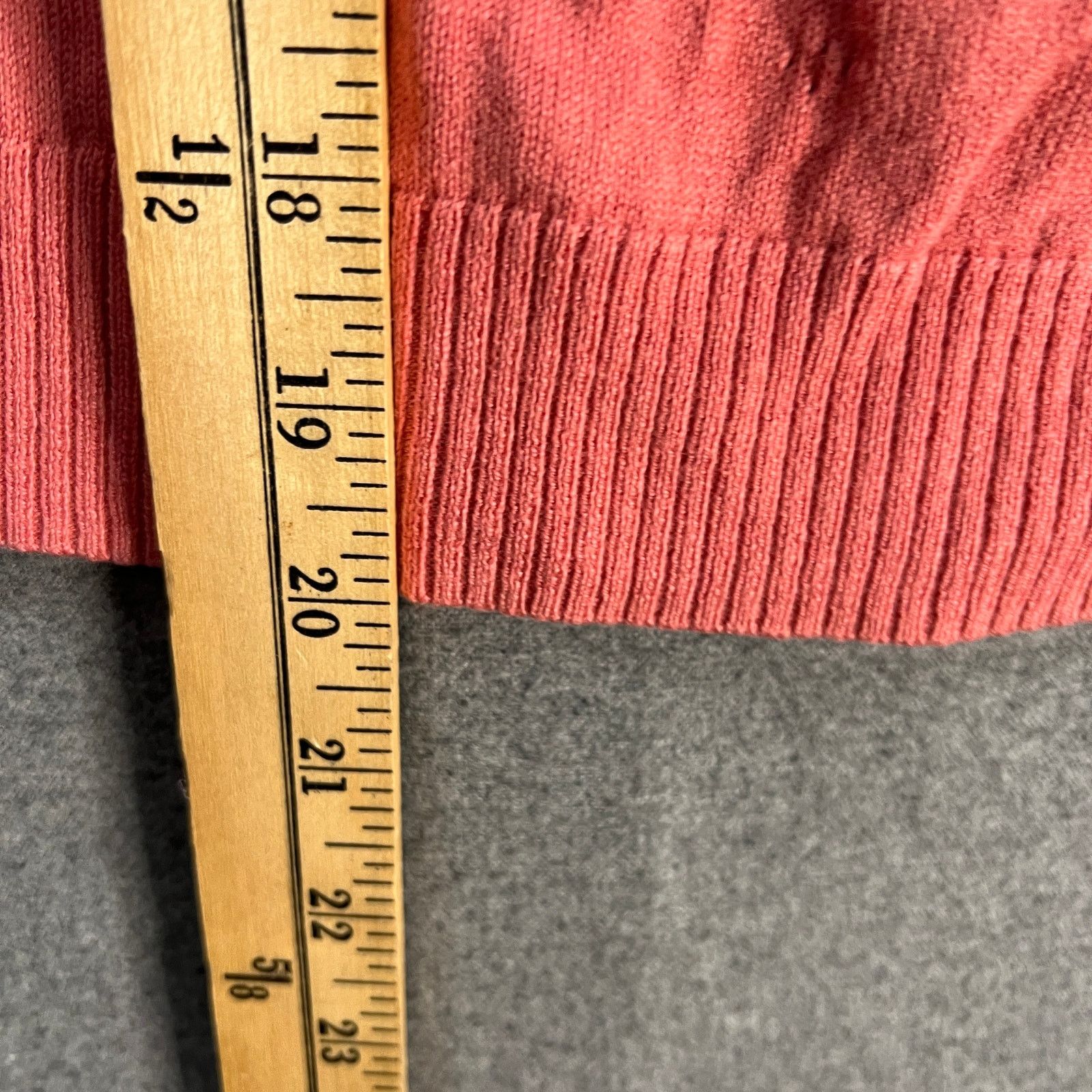 Denim & Co. Denim & Co. Pointelle Stitch V-Neck 3/4-Slee Size M / US 6-8 / IT 42-44 - 5 Thumbnail