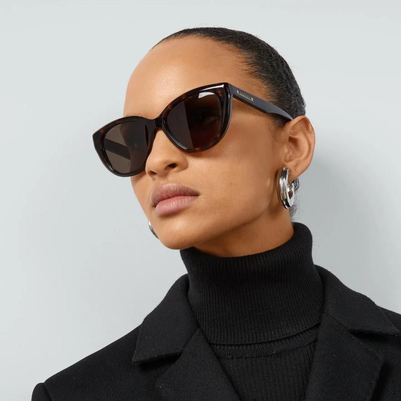 NEW Gucci Sunglasses GG1588S 002 Havana Brown WomenAuthentic