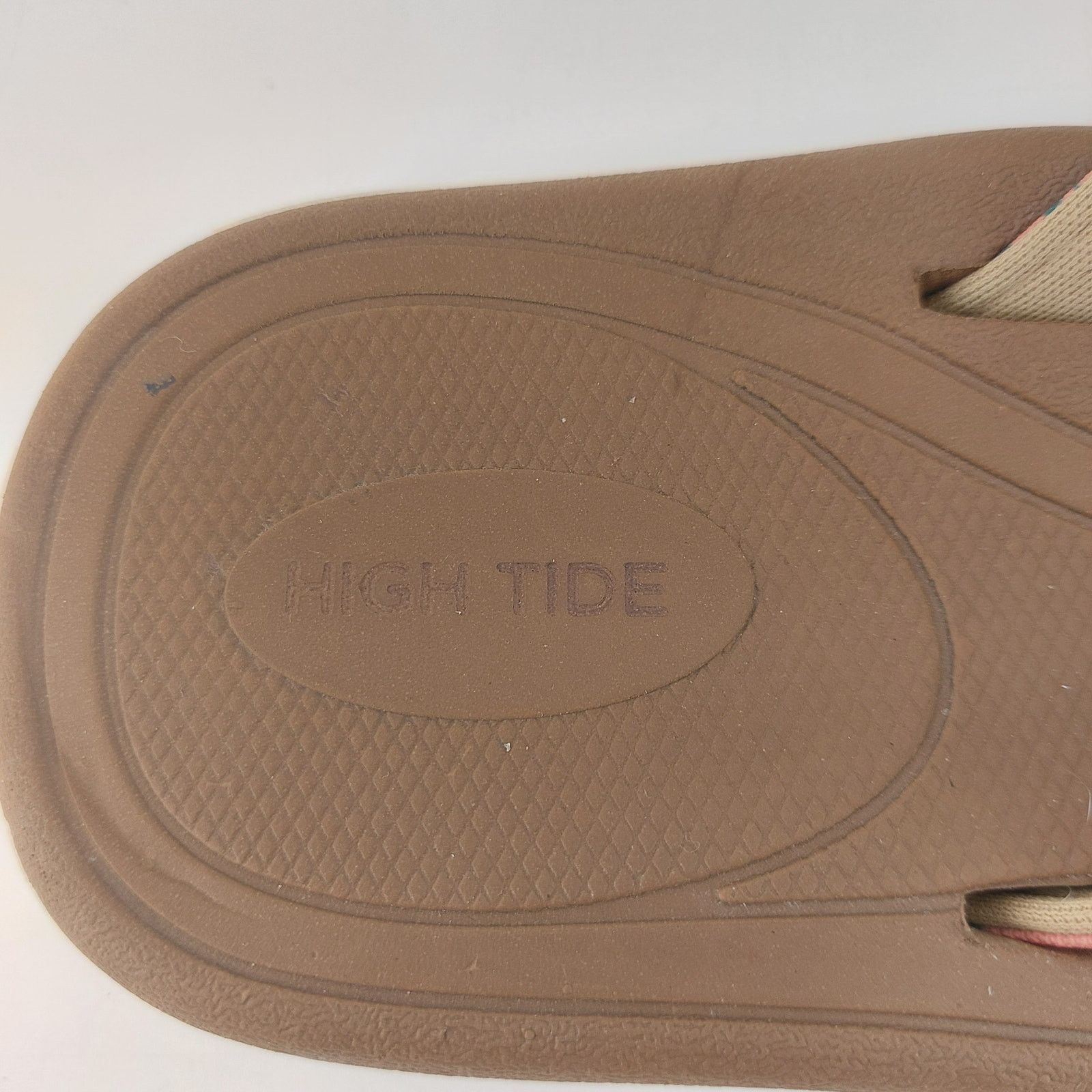 Other Hi Tide Flip Flop Sandals XH-0521-10 Coral Green Size 10 Size US 10 / IT 40 - 4 Thumbnail