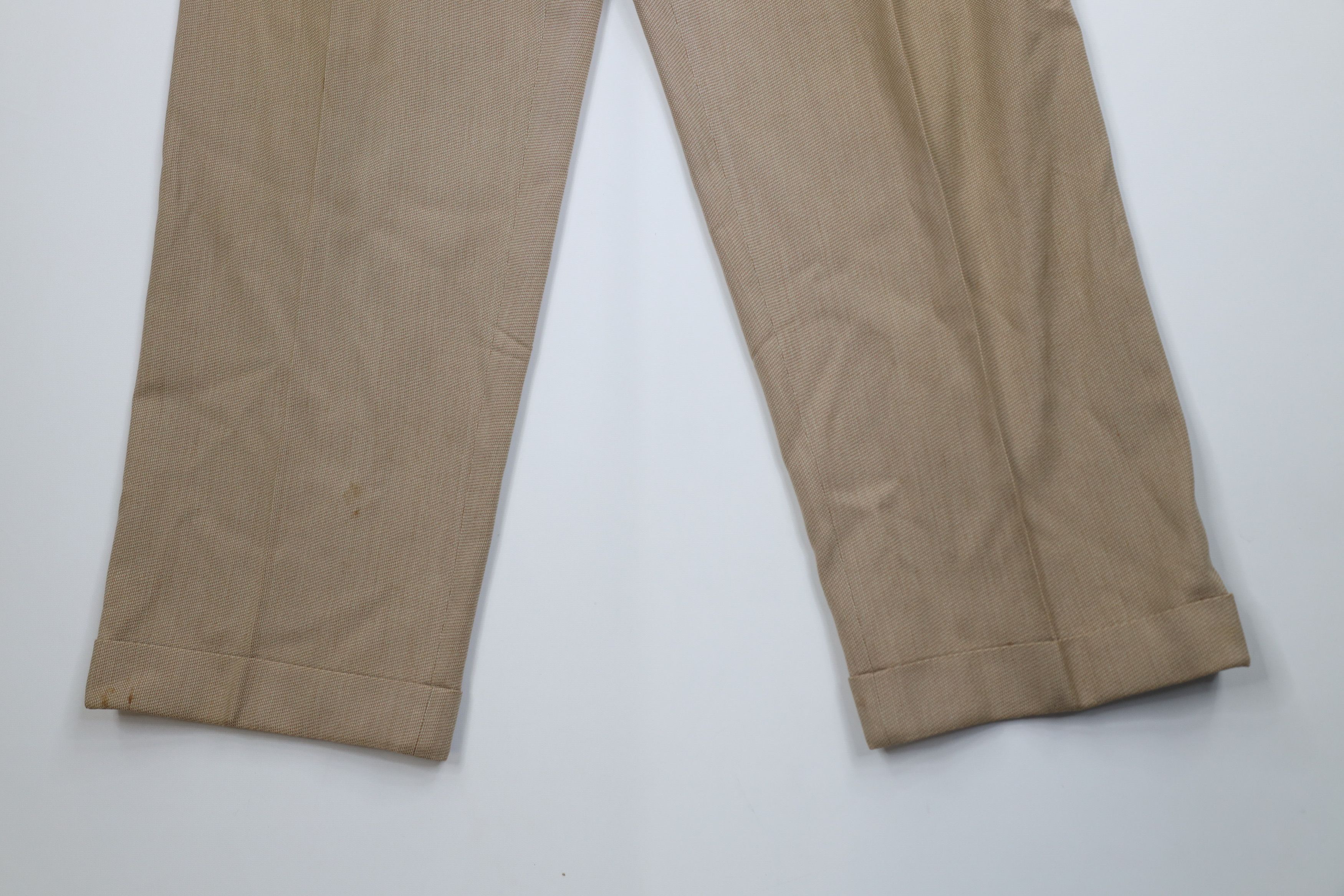 Vintage Vintage 50s Hollywood Regency High Waist Wide Leg Pants USA Size US 34 / EU 50 - 4 Thumbnail