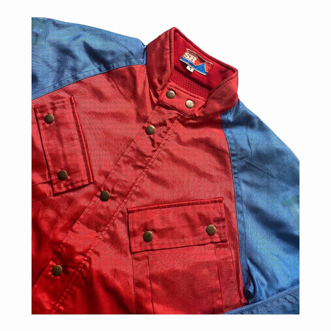 Gear for Sports × Honda × Vintage Vintage 80s Motorcyle Jacket Honda Xl Hondaline Two Tone Size US M / EU 48-50 / 2 - 5 Thumbnail