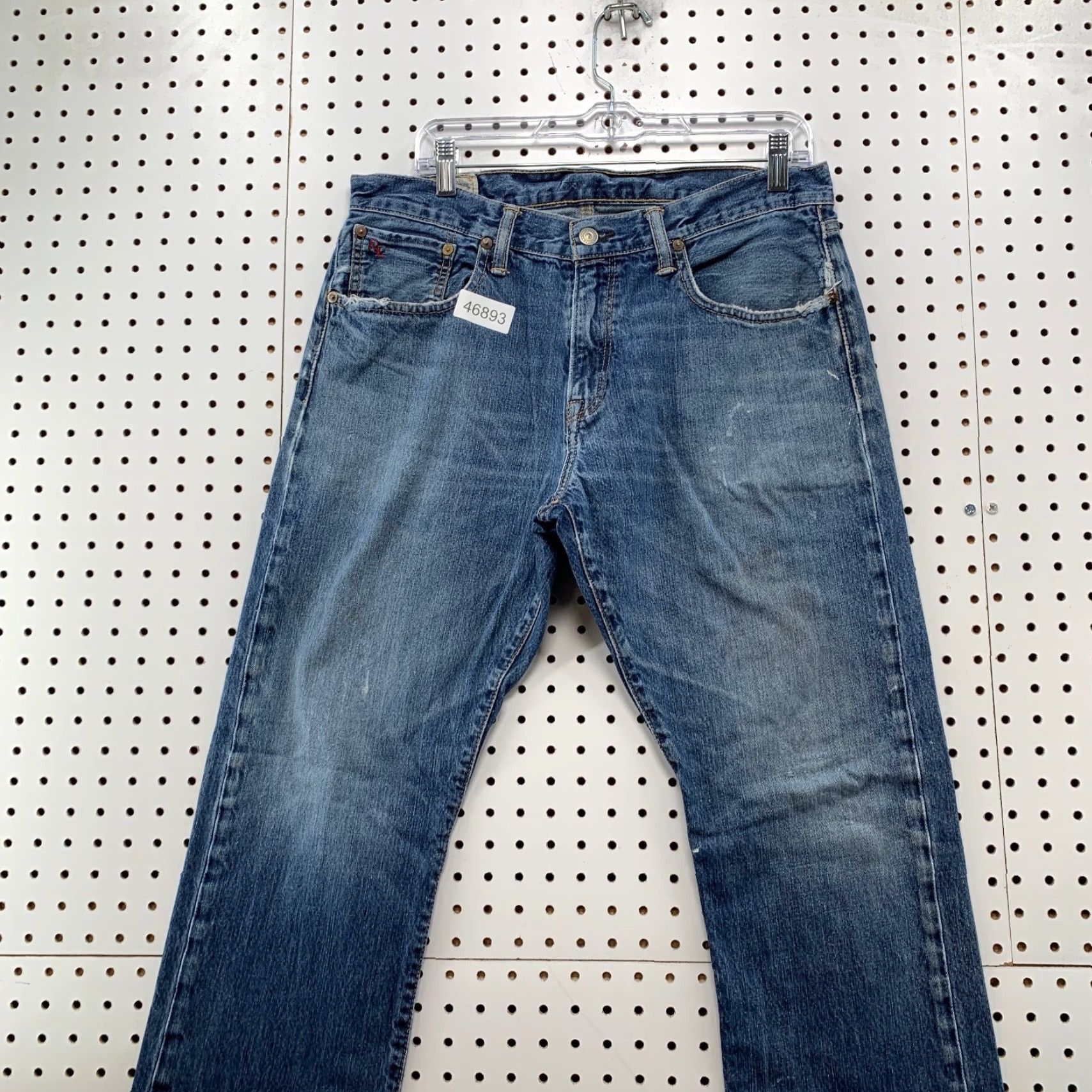 Polo Ralph Lauren Polo Ralph Lauren Jeans Mens Blue Straight Bootcut Zip 33x30 Denim 5-Pocket Dungarees Regular Fit Standard Size Mens Jeans Blue Polo Ralph Lauren Size US XS / EU 42 / 0 - 3 Thumbnail