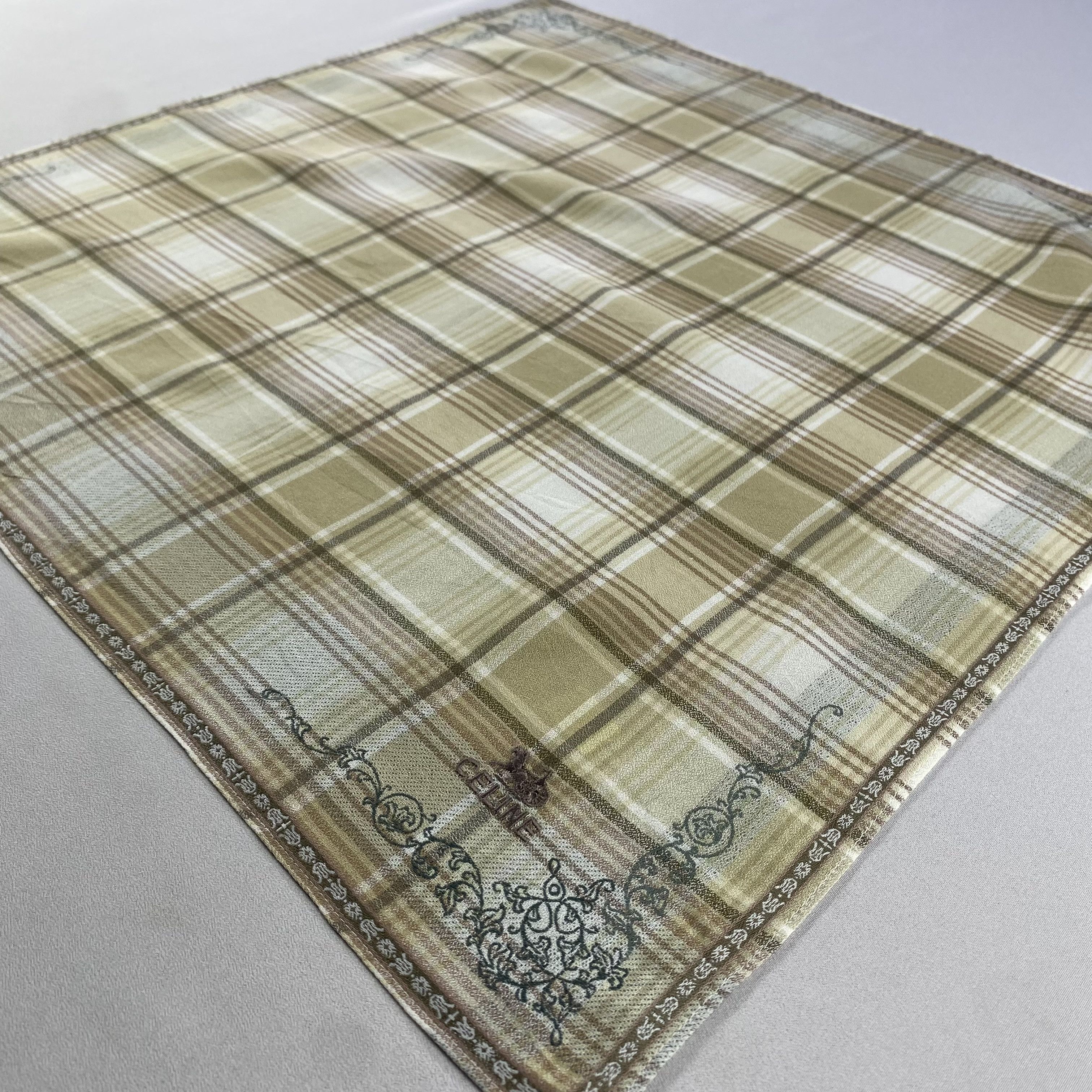 Celine × Vintage Celine Bandana/ Handkerchief / Neckerchief Size ONE SIZE - 2 Thumbnail