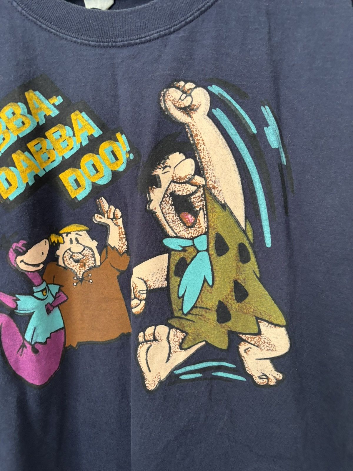 Vintage 90s Flinstones Yabba Dabba Doo Shirt Size US XXL / EU 58 / 5 - 4 Thumbnail