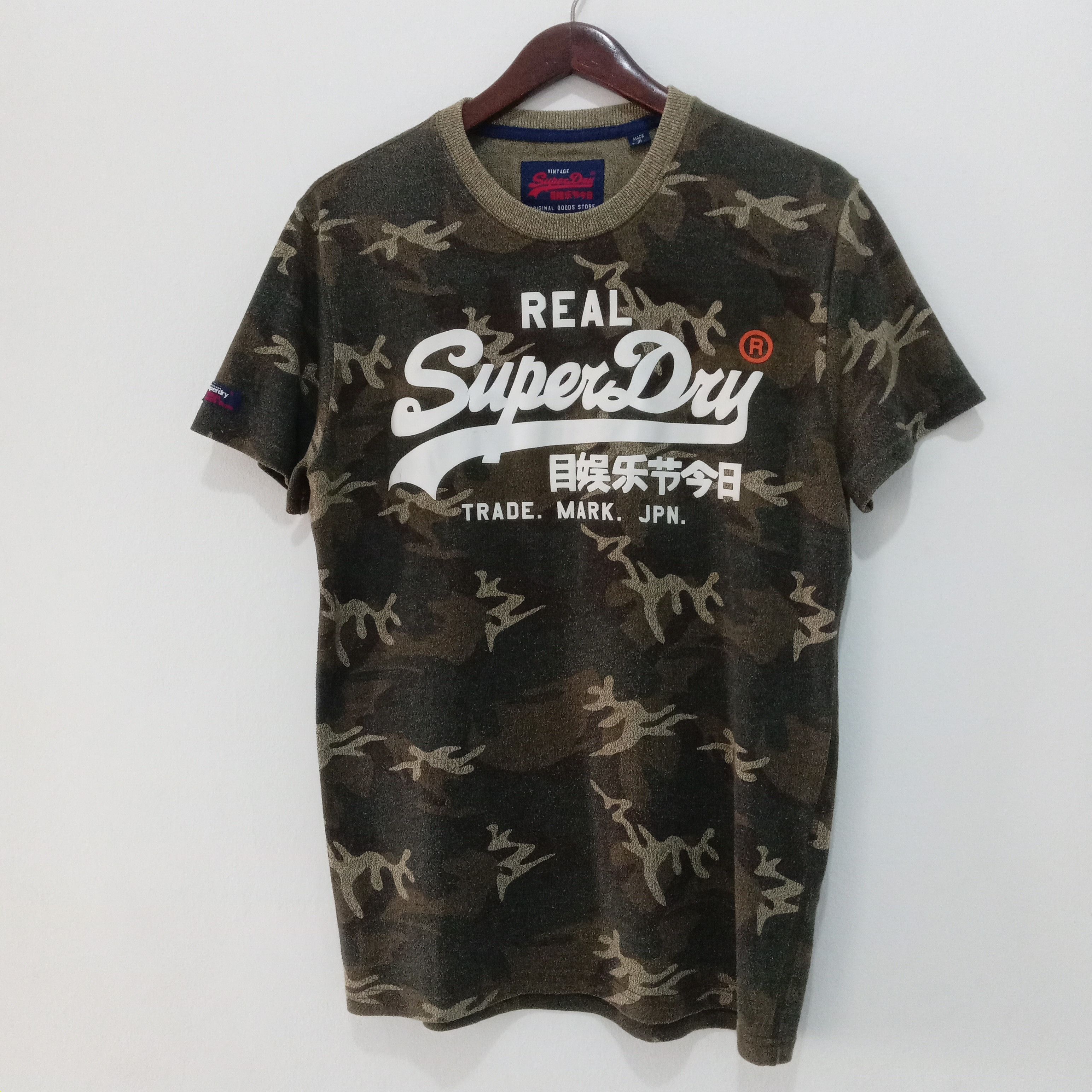 Japanese Brand × Superdry Superdry camo logo design Size US M / EU 48-50 / 2 - 3 Thumbnail