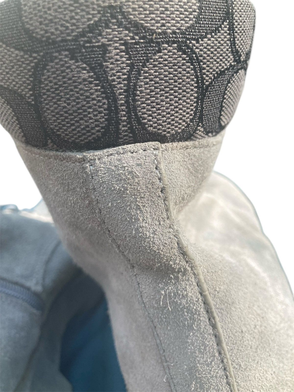 Coach Coach Citysole Boots Gray Suede Size US 10 / EU 43 - 5 Thumbnail