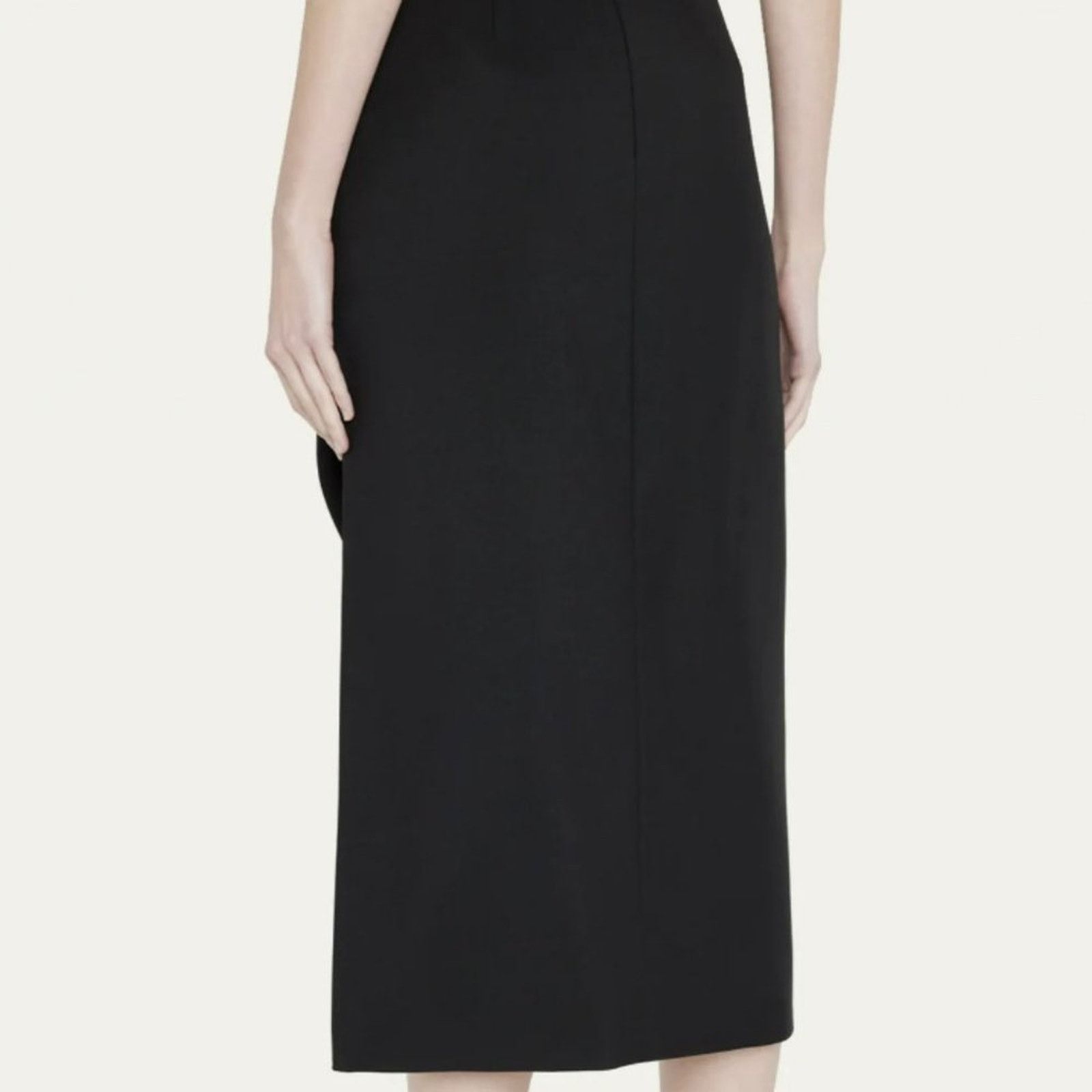 Alexander McQueen Alexander McQueen Wool Mohair slit asymmetric hem skirt 42 6 Size 28" / US 6 / IT 42 - 5 Thumbnail