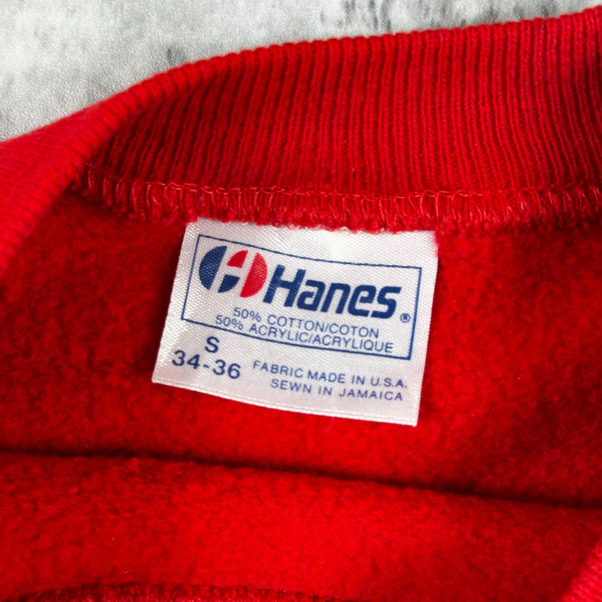 Hanes Vintage Hanes U.S. Marines Red Crewneck Sweatshirt S 34-36 C Size US S / EU 44-46 / 1 - 3 Thumbnail