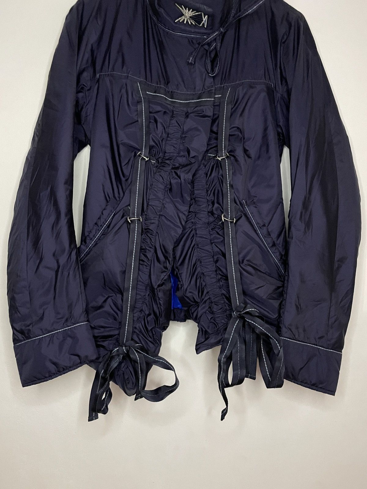 Marithe + Francois Girbaud MARITHE FRANÇOIS GIRBAUD Avant Garde Bondage Jacket Size S / US 4 / IT 40 - 2 Thumbnail
