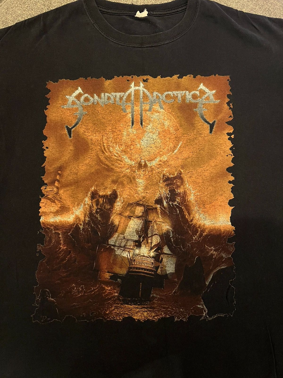 Band Tees × Vintage Vintage 2005 Sonata Arctica Heavy Metal North American Tour Size US XL / EU 56 / 4 - 2 Thumbnail