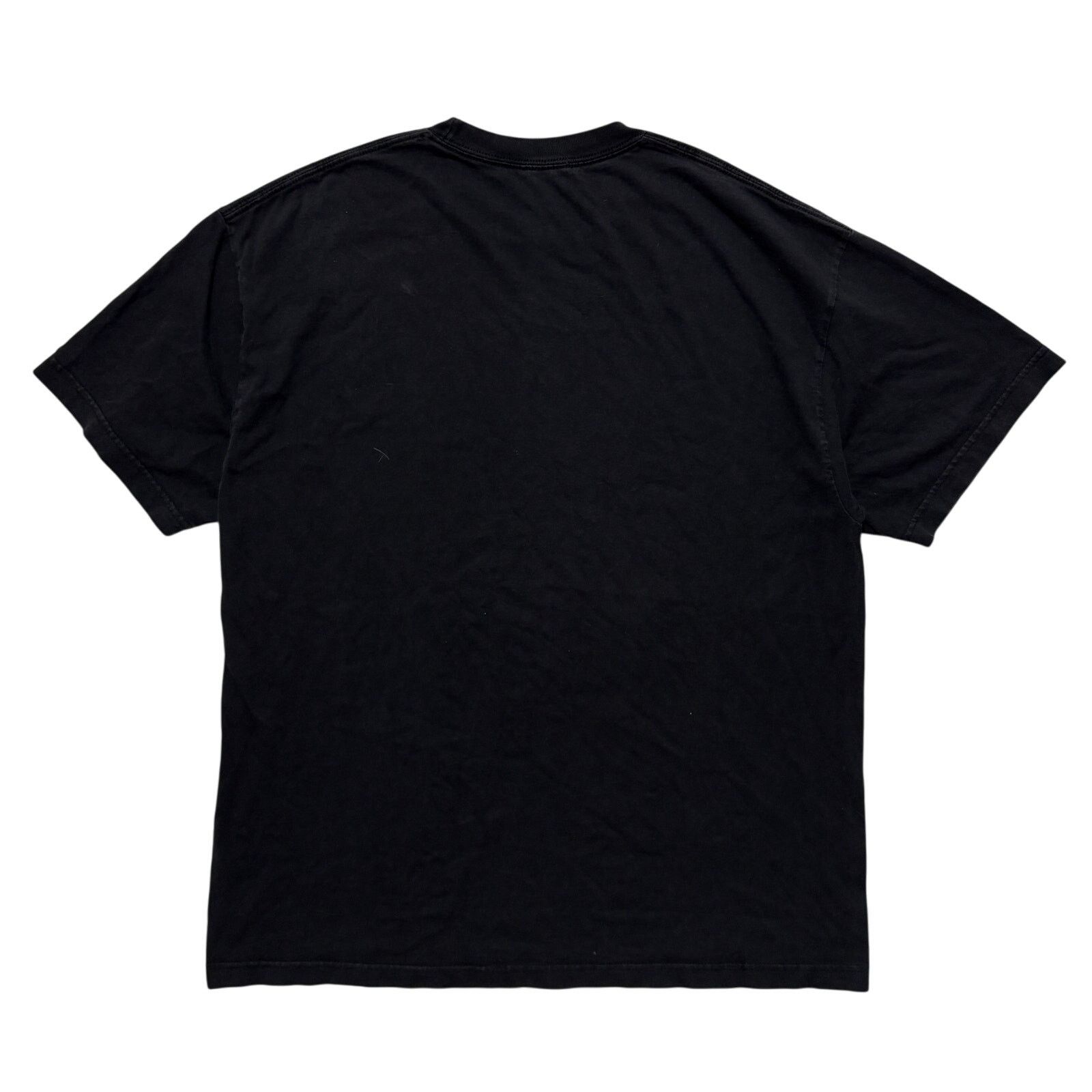 Vintage VTG Y2K 00's Hustler Yellow Logo Graphic Black T-Shirt SZ XL Size US XL / EU 56 / 4 - 2 Thumbnail