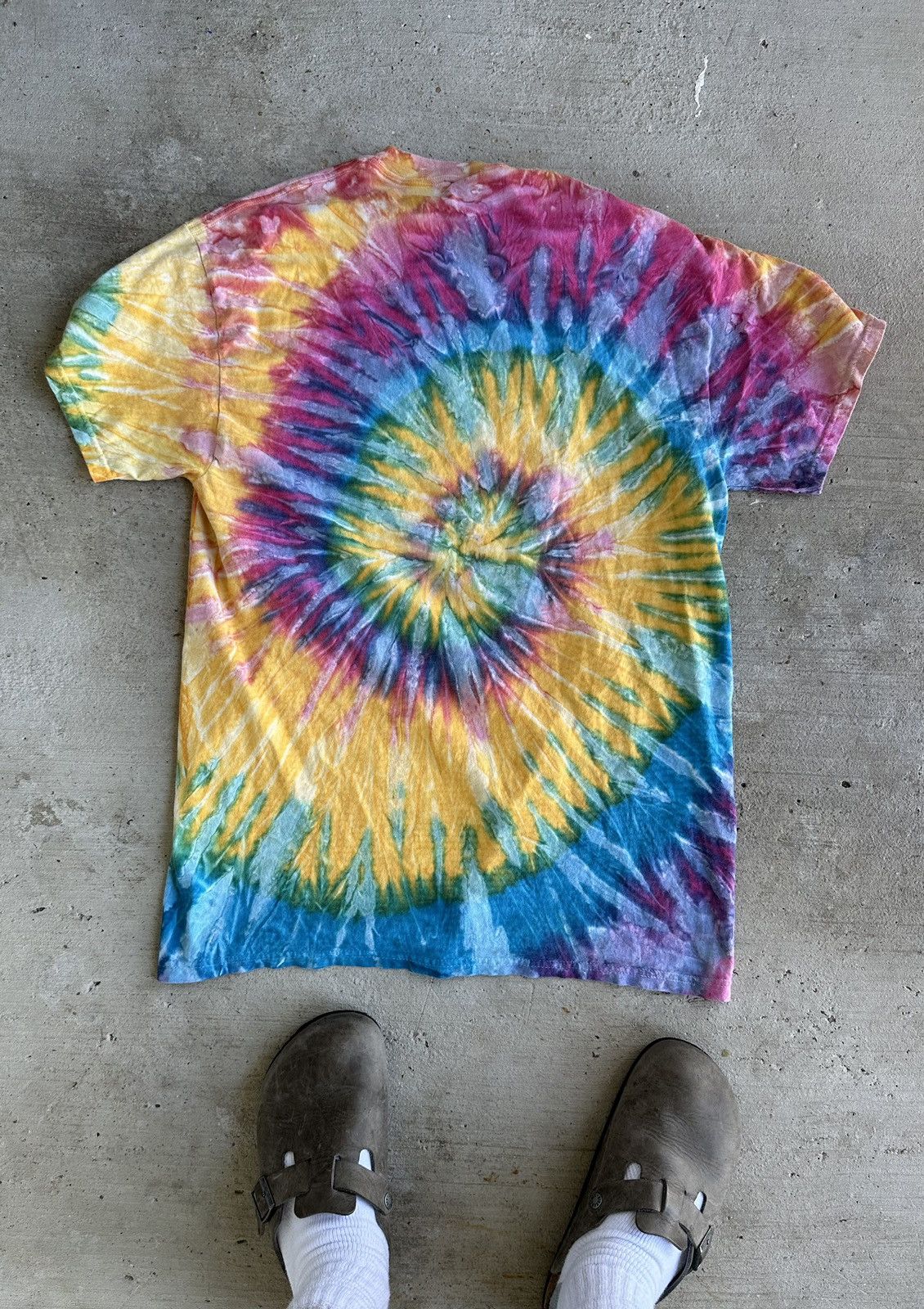 Vintage Vintage Grenada Jamaican Tye Dye T Shirt Size US L / EU 52-54 / 3 - 3 Thumbnail