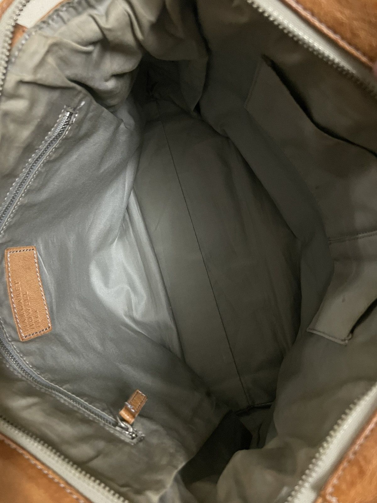Margaret Howell Margeret Howell x Idea Leather Tote Bag Size ONE SIZE - 4 Thumbnail
