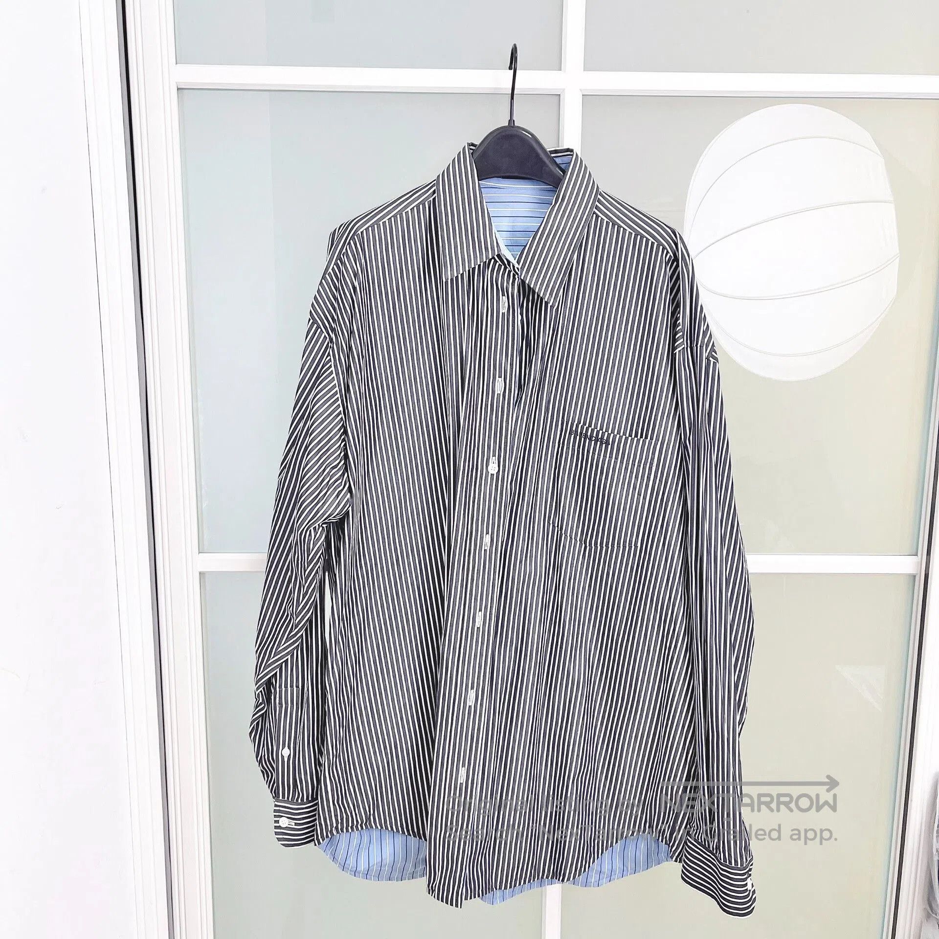 Balenciaga Balenciaga Color Block Striped Shirt. Size US L / EU 52-54 / 3 - 1 Thumbnail