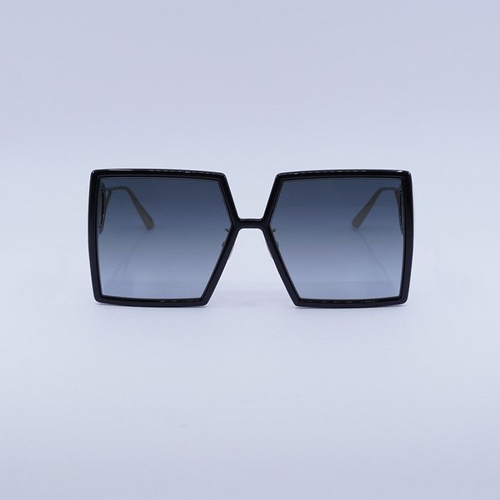 Dior Dior 30MONTAIGNE SU 12A1 Sunglasses Black Square Frame, Grad Size ONE SIZE - 2 Thumbnail