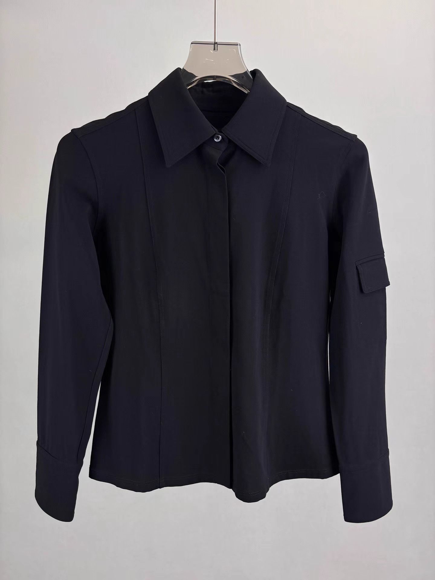 Gucci GUCCI Black Wool Shirt Jacket K1 Size US XXS / EU 40 - 1 Thumbnail