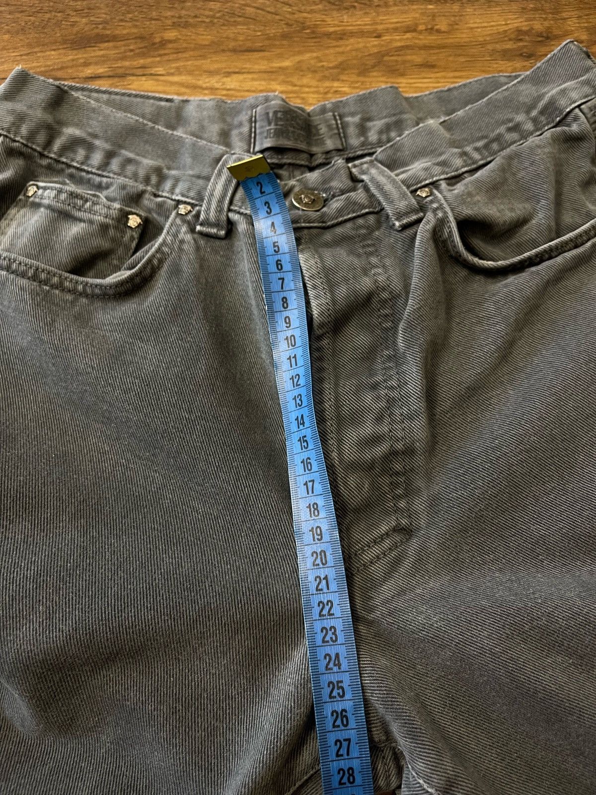 Versace Jeans Couture Vintage Versace Jeans Couture Gray Denim Jeans – IT 46 / W32 Size US 31 - 20 Thumbnail