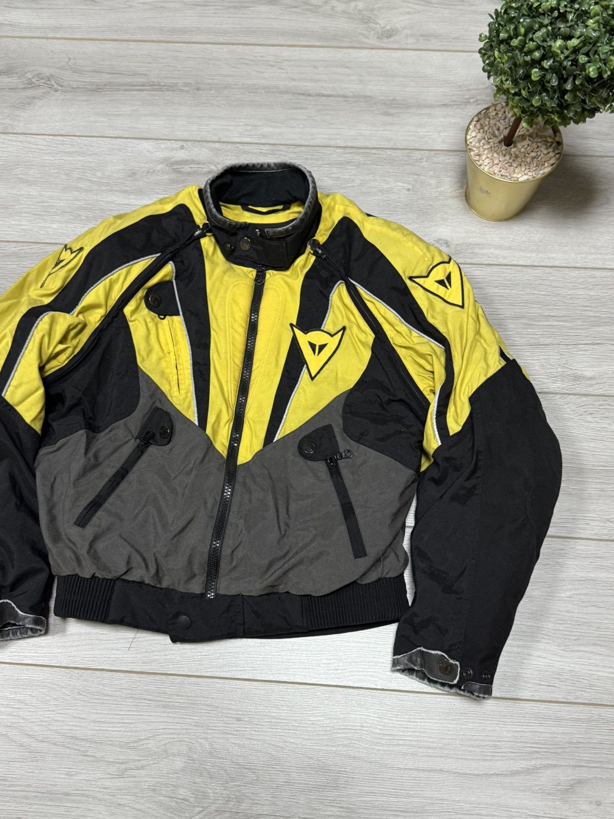 Dainese Dainese leather inserts insulated vintage protection jacket Size US M / EU 48-50 / 2 - 4 Thumbnail