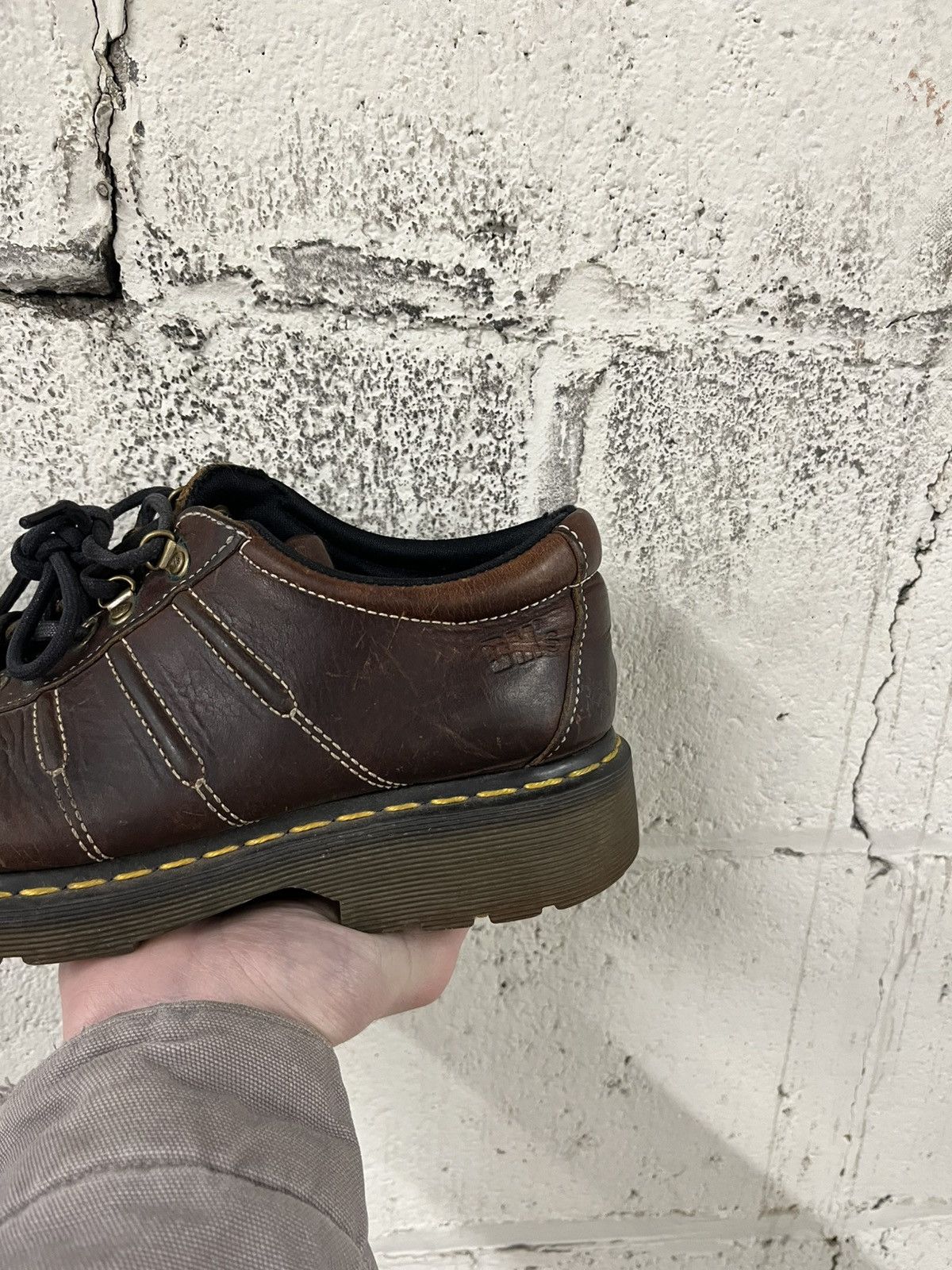 Dr. Martens Dr.marten vintage leather boots rare 90s streetwear preppy Size US 10 / EU 43 - 2 Thumbnail