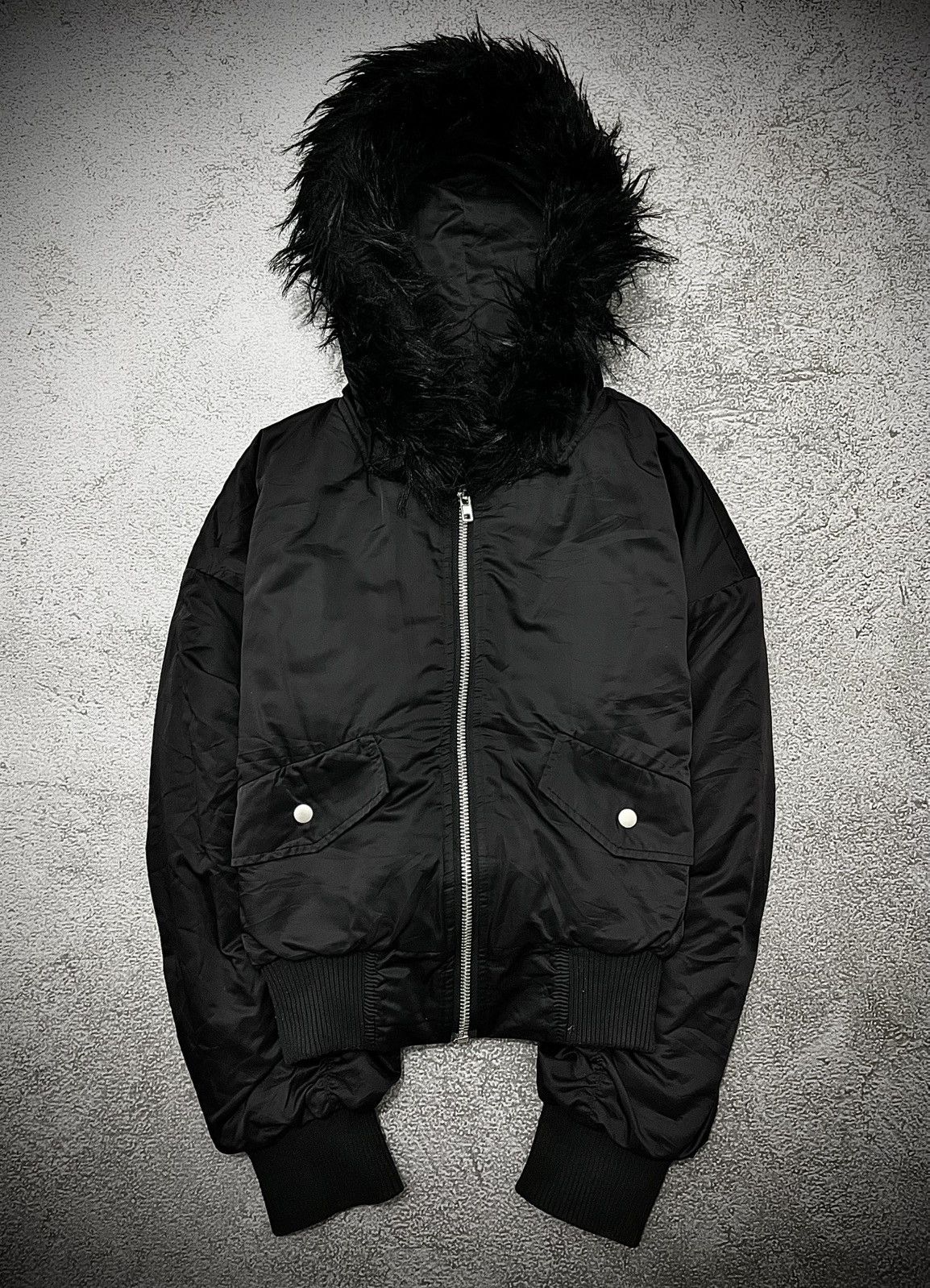 Japanese Brand Japanese ENVYM Zip Fur Hood Jacket GOA Style Size US M / EU 48-50 / 2 - 3 Thumbnail