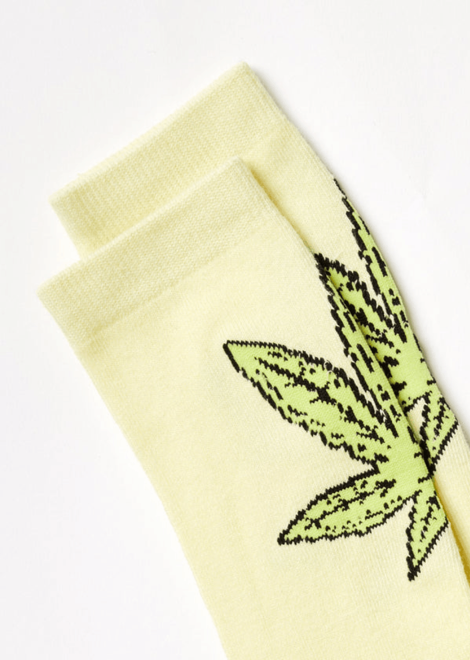Afends BNWT Afends - Coasting - Hemp Weed Socks One Pack / Citron Size ONE SIZE - 3 Thumbnail