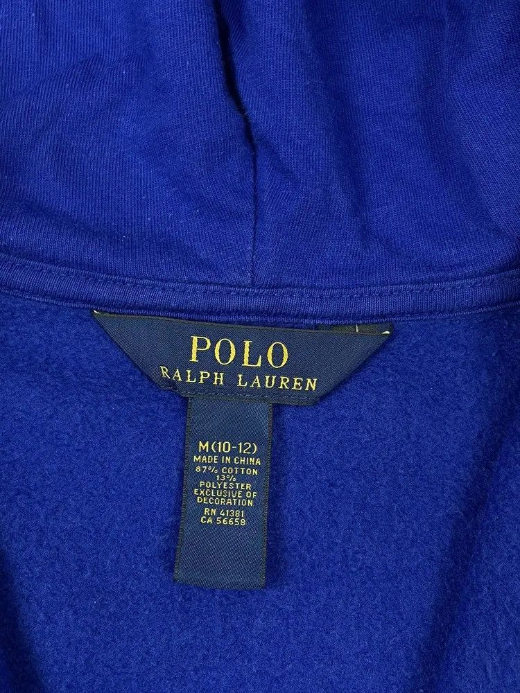Polo Ralph Lauren Vintage Women’s Polo Ralph Lauren Basic Navy Zip Hoodie Size S / US 4 / IT 40 - 10 Thumbnail
