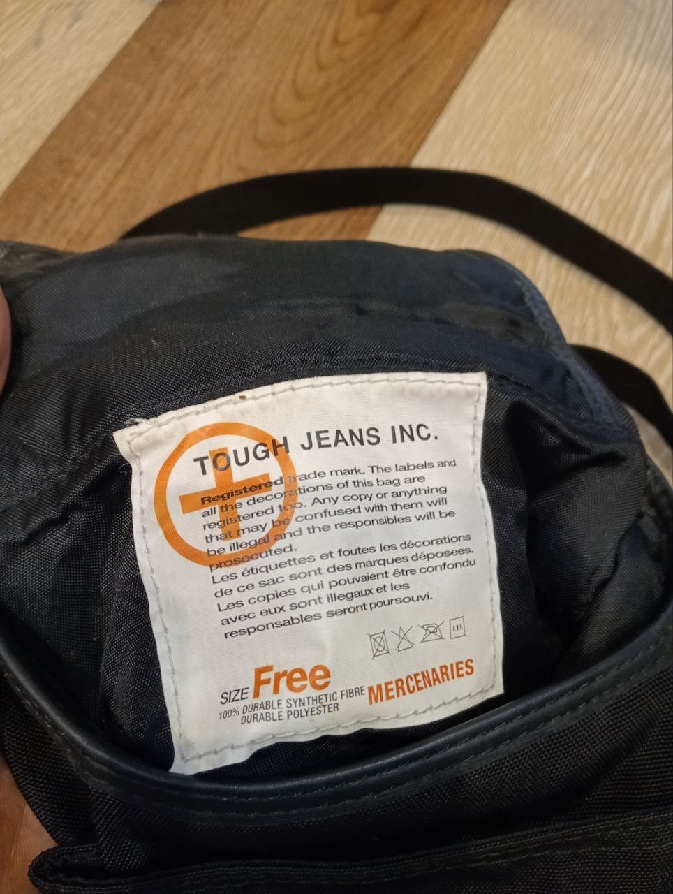 Japanese Brand TOUGH JEANS INC. SLING BAG Size ONE SIZE - 7 Thumbnail