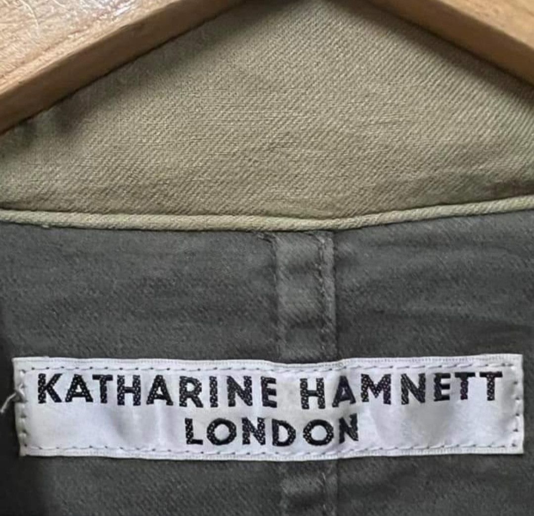 Katharine Hamnett London Vintage Katharine Hamnett London M65 fashion Military Jacket Size US S / EU 44-46 / 1 - 5 Thumbnail