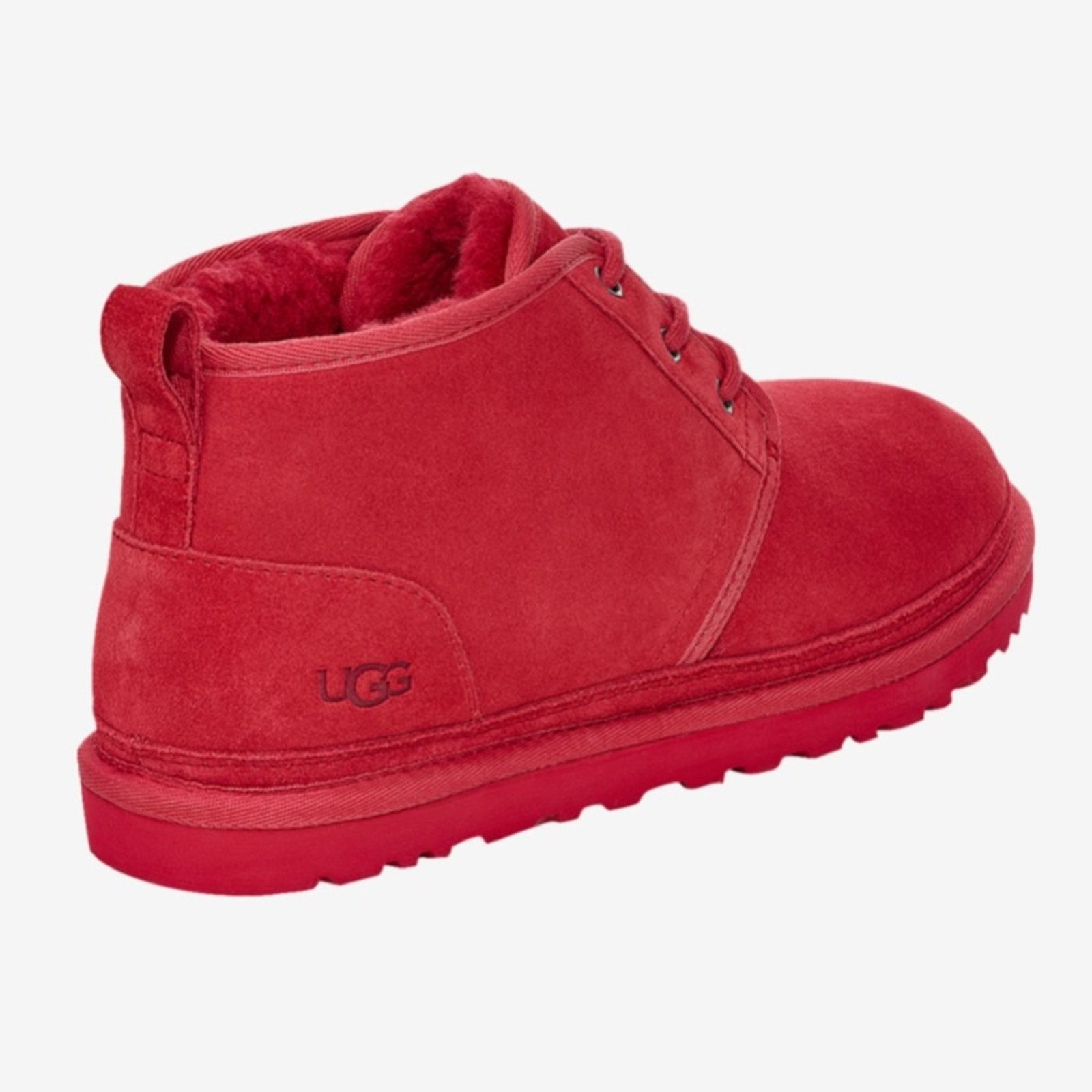 Ugg NEW UGG Suede Fur Lined Neumal Boot Chukka Ankle Booties Red Size US 9 / EU 42 - 14 Thumbnail