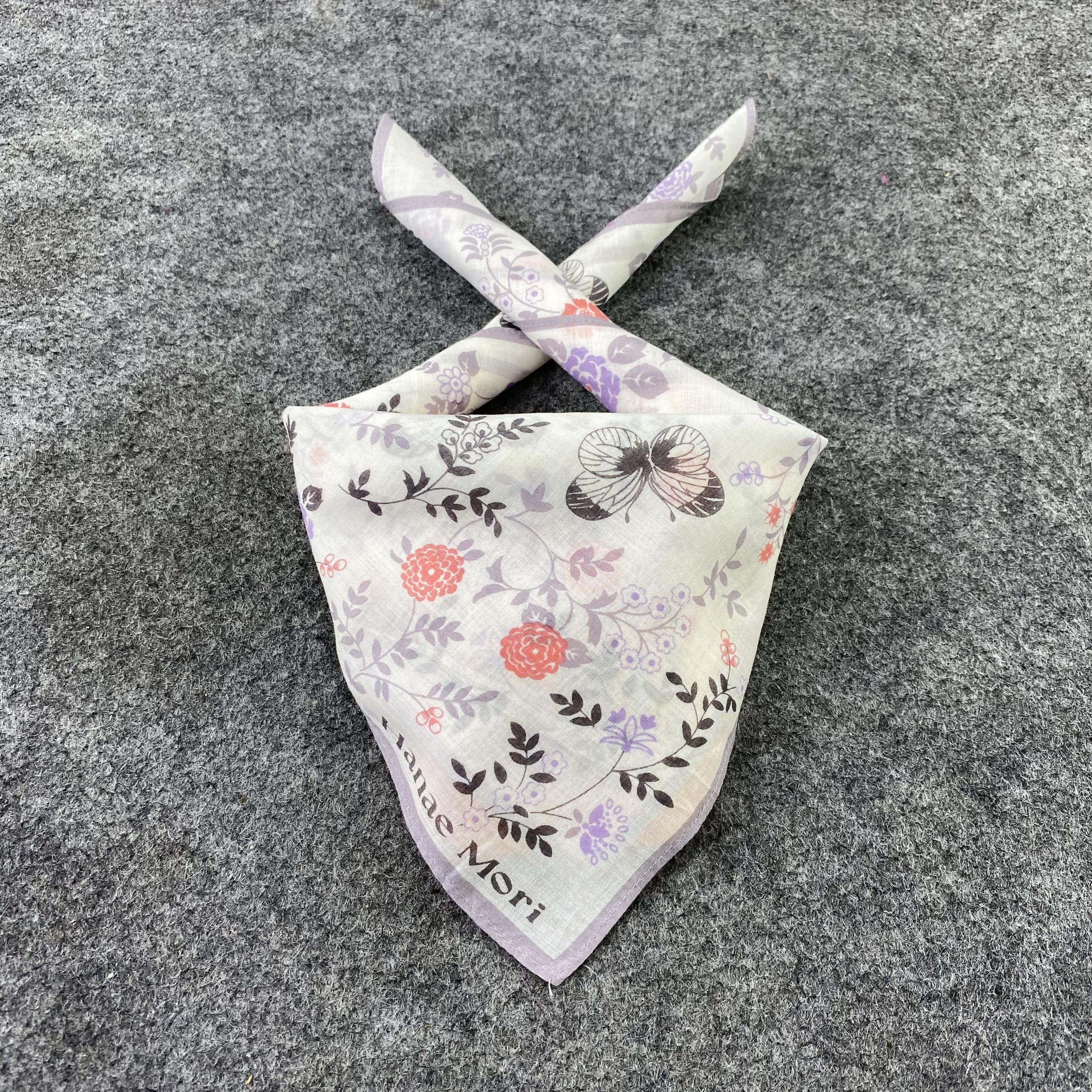 Hanae Mori × Japanese Brand Hanae Mori Bandana / Handkerchief / Neckerchief-B607 Size ONE SIZE - 2 Thumbnail